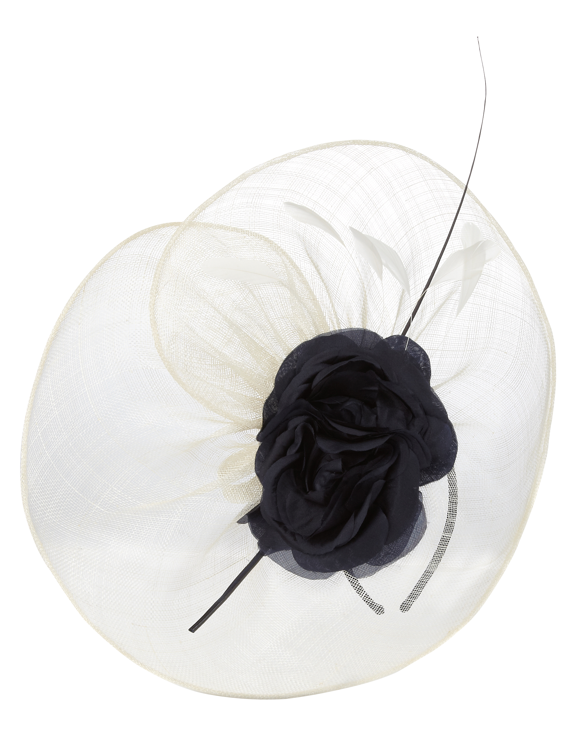 Feather Floral Corsage Headband Image 2 of 3