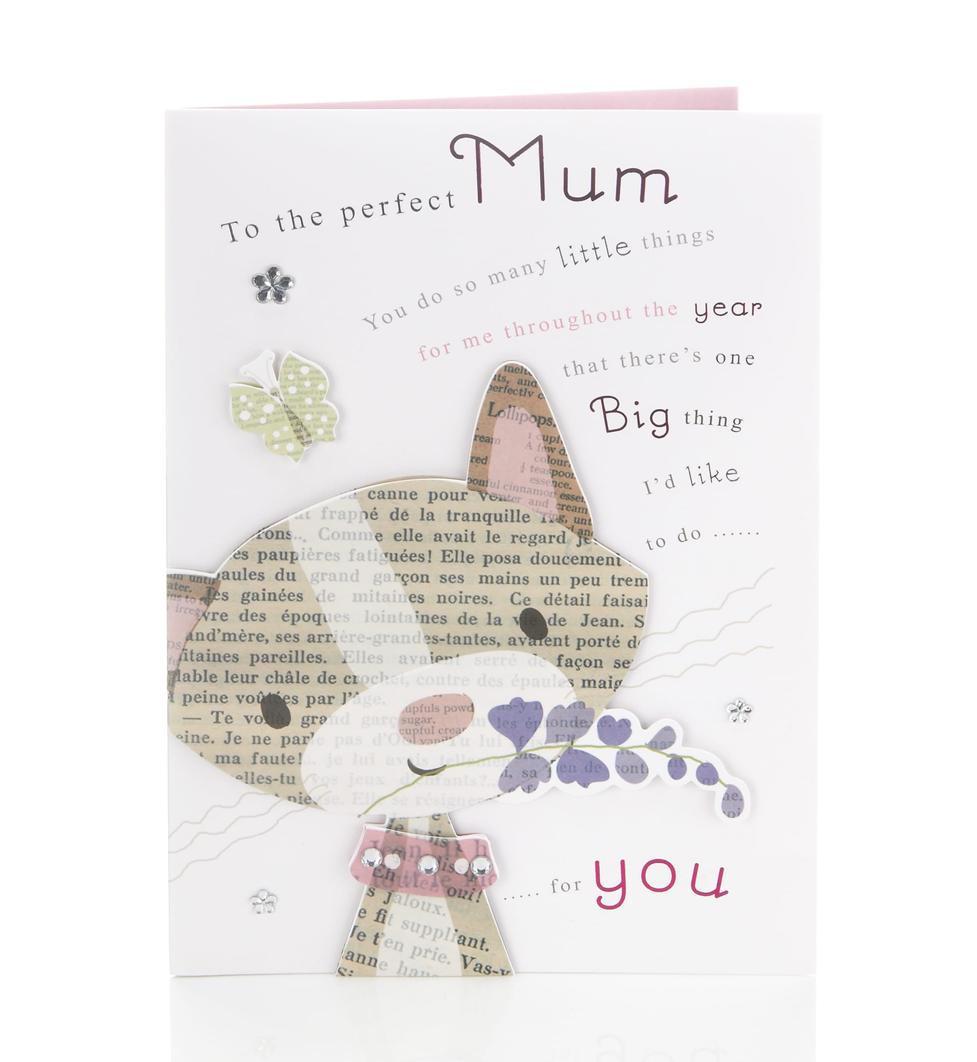 Special Words Cat Mother's Day Card Image 1 of 2