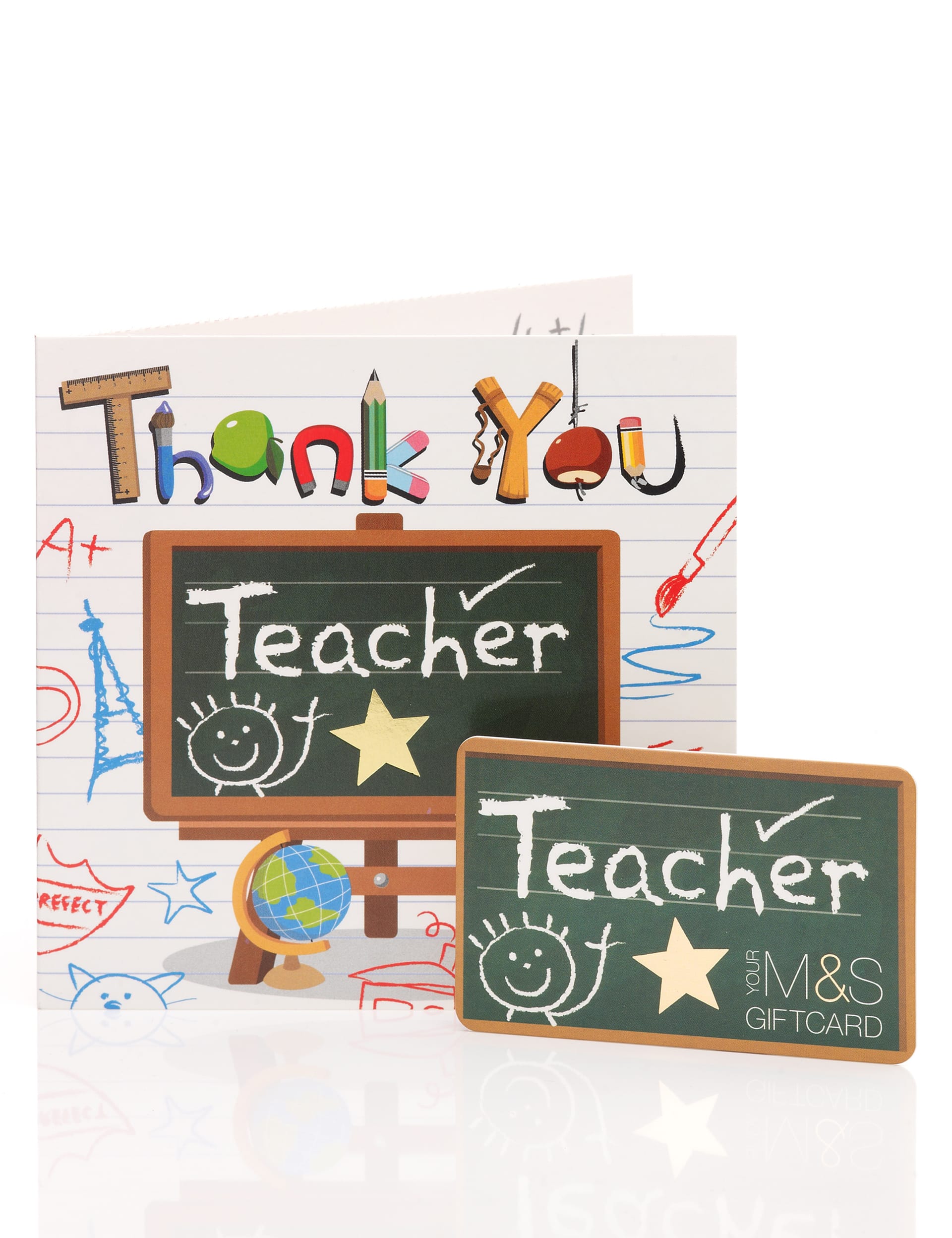 Thank You Teacher Gift Card Image 1 of 1