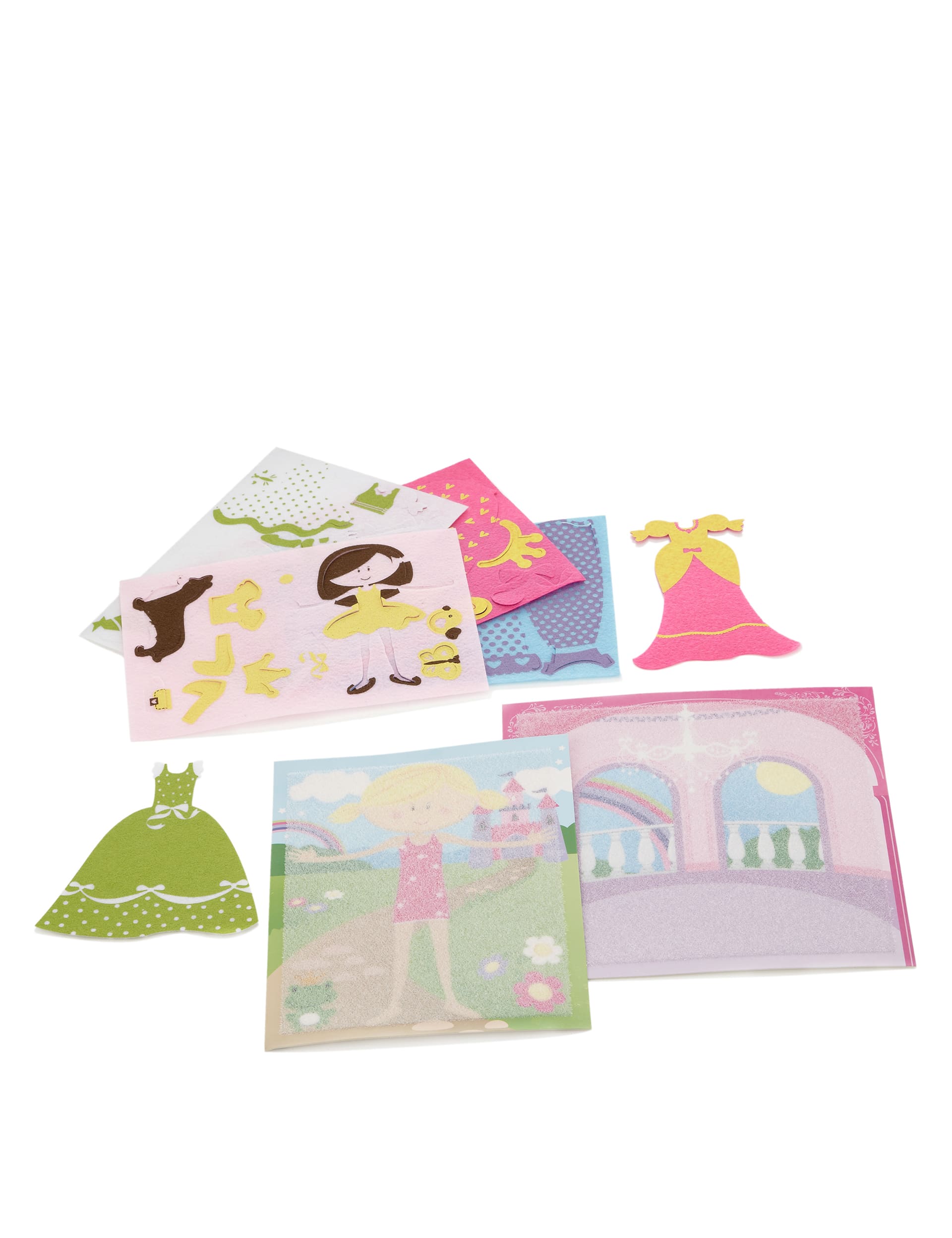 Lil Miss Arty Princess Fuzzy Felts Toy M S