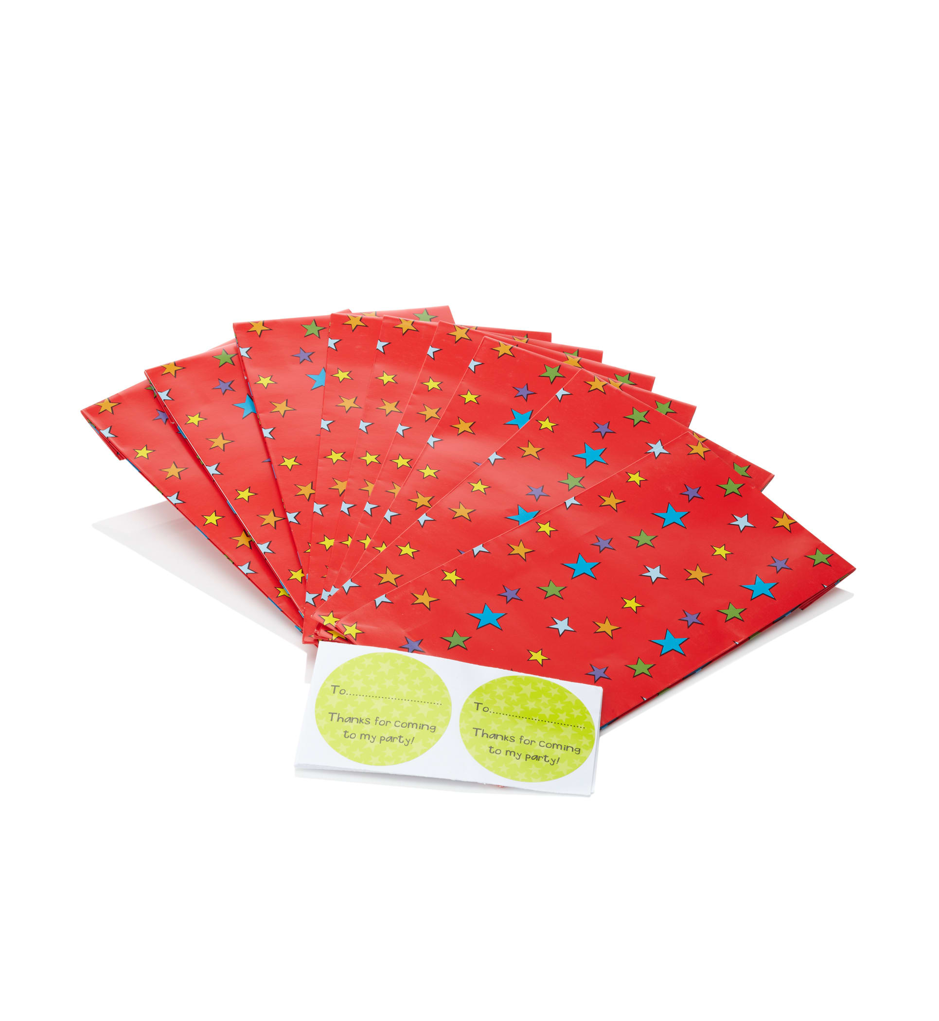10 Pack - Kid's Corner Star Party Bags Image 2 of 4