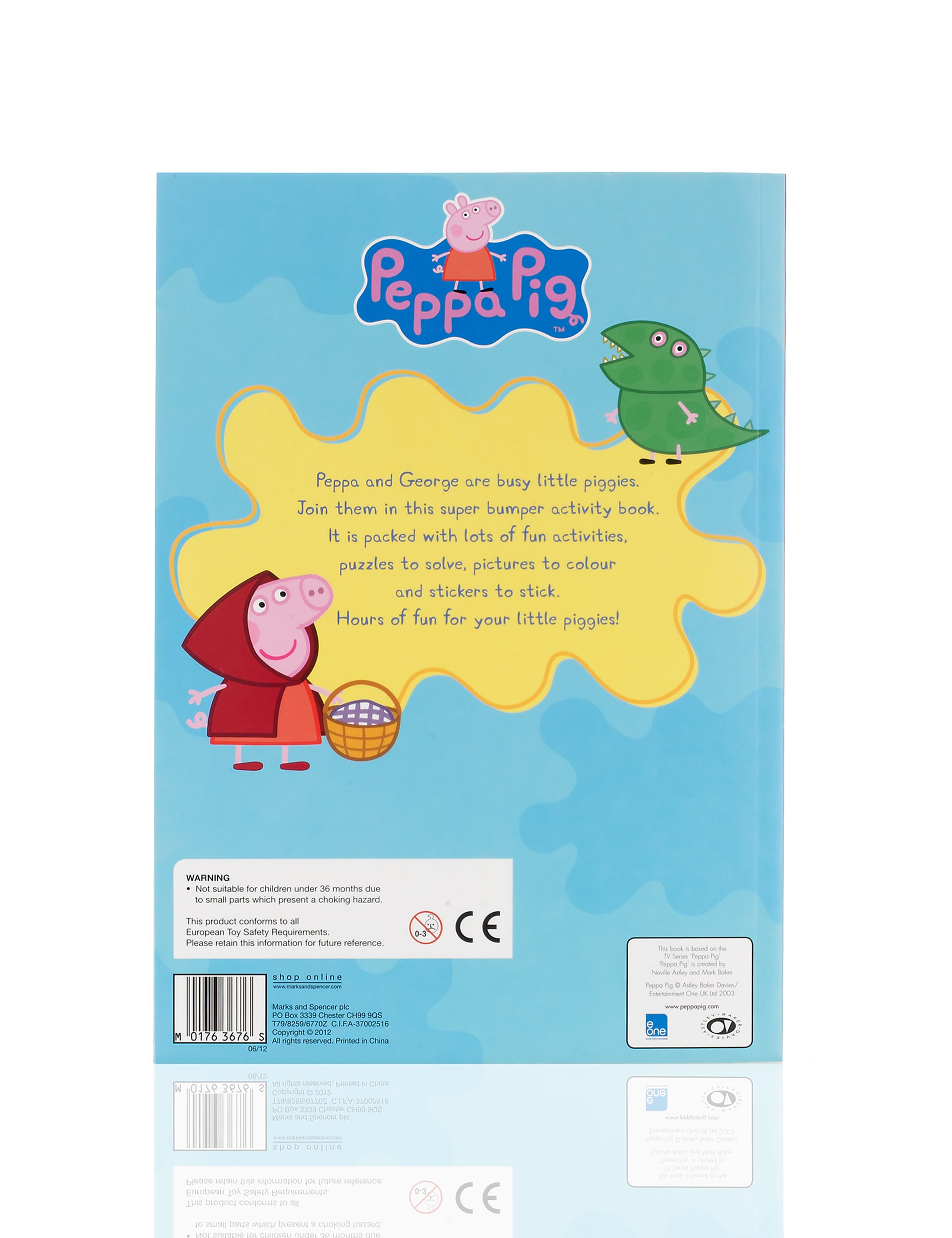 Peppa Pig Bumper Activity Book Image 2 of 4