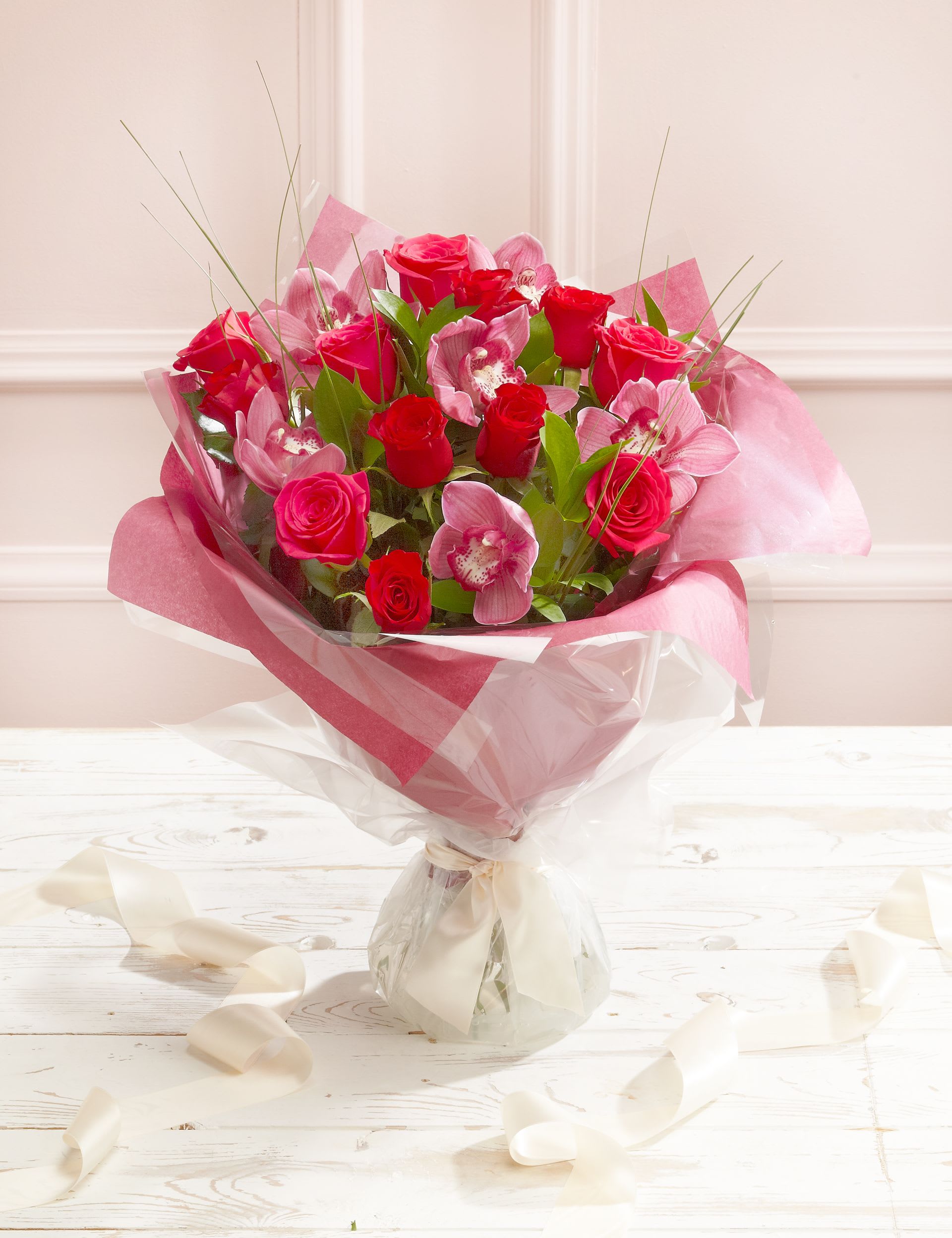 Orchid & Rose Collection - Thank You Bouquetta Image 1 of 1