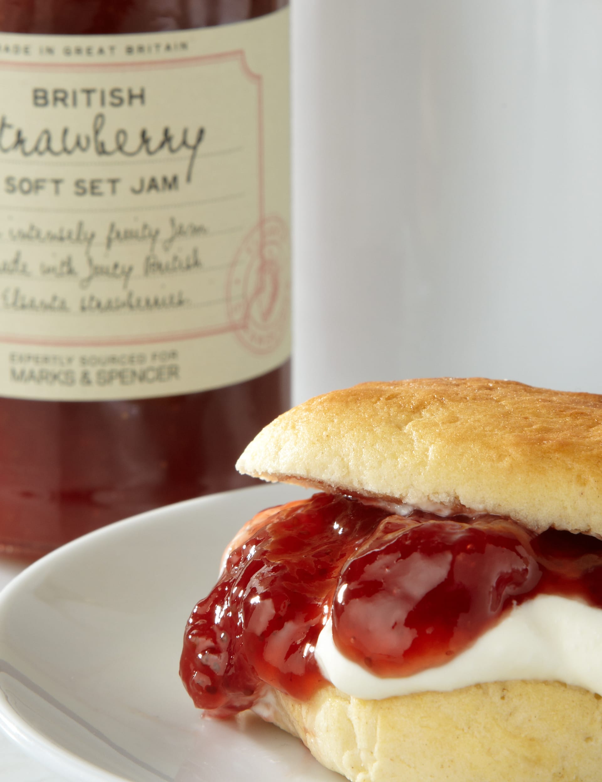 Strawberry Jam & Jam Pot Image 2 of 3