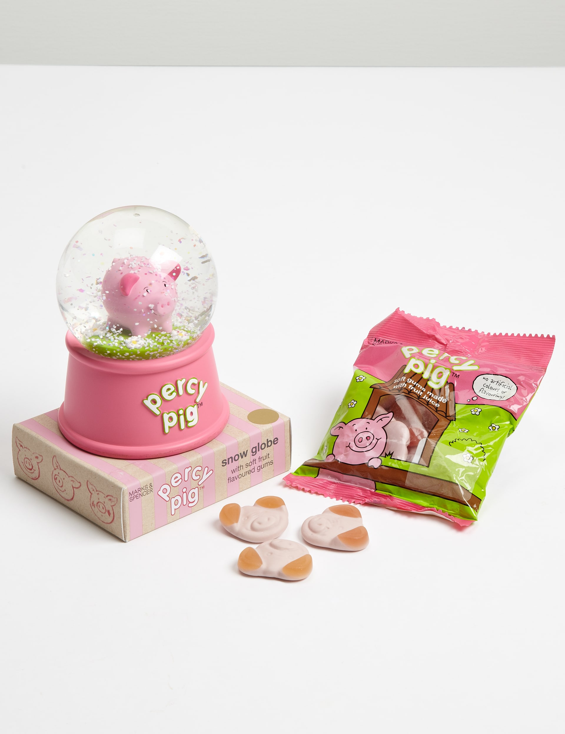 Percy Pig Snow Globe Image 1 of 1