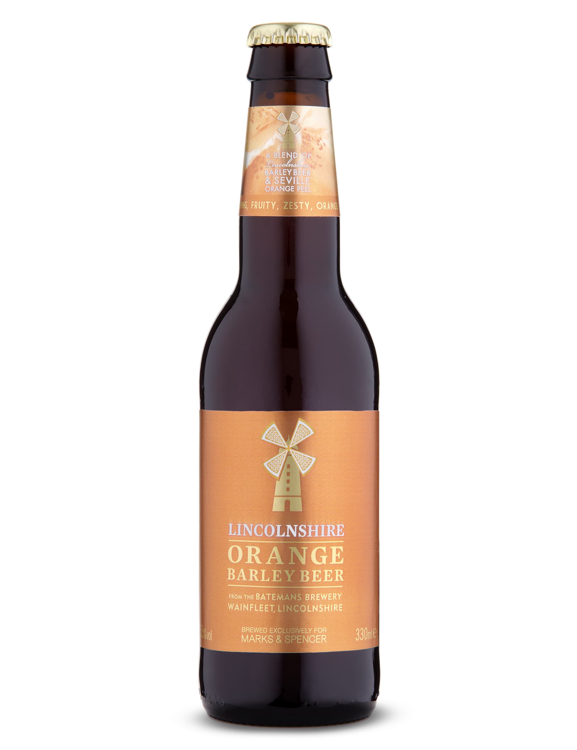 Lincolnshire Orange Barley Beer - Case of 20 Image 1 of 1