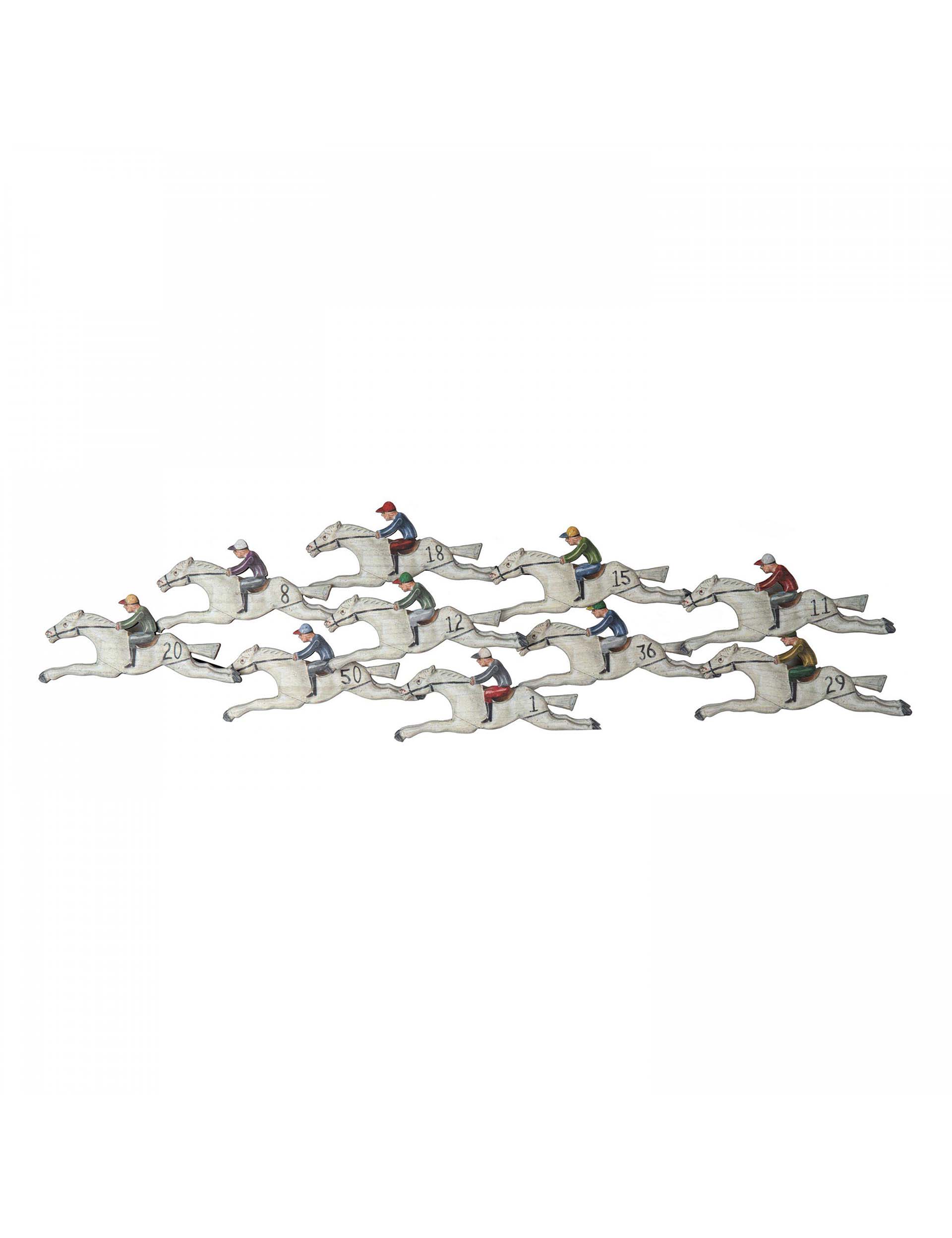 Gallery Direct Finishing Post Horse Wall Art Framed Decor 174cm x 132cm