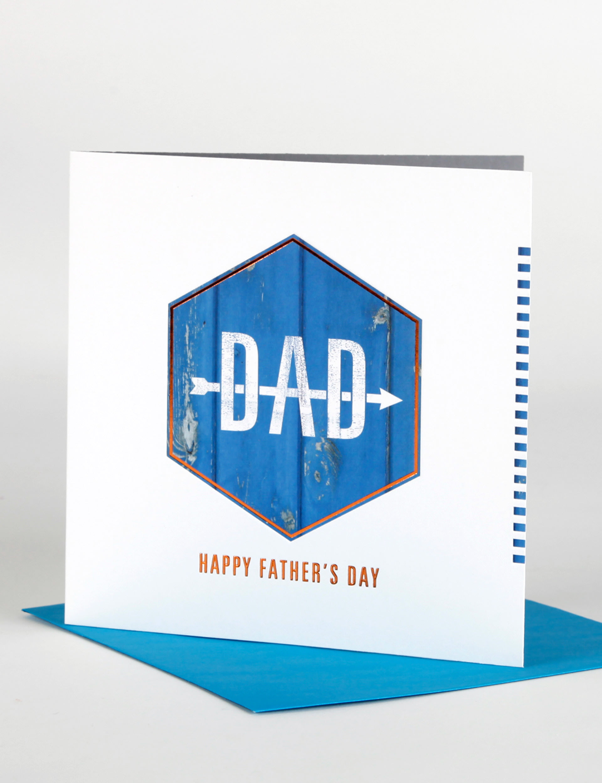 'Dad' Sign Post Design Father's Day Card Image 1 of 1