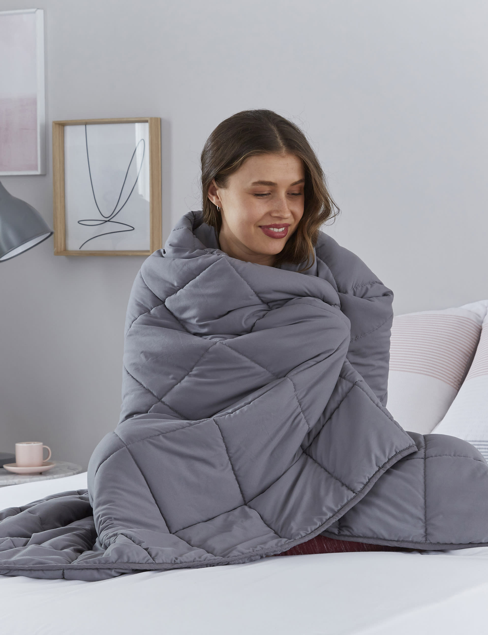 Wellbeing 9kg Weighted Blanket | Silentnight | M&S