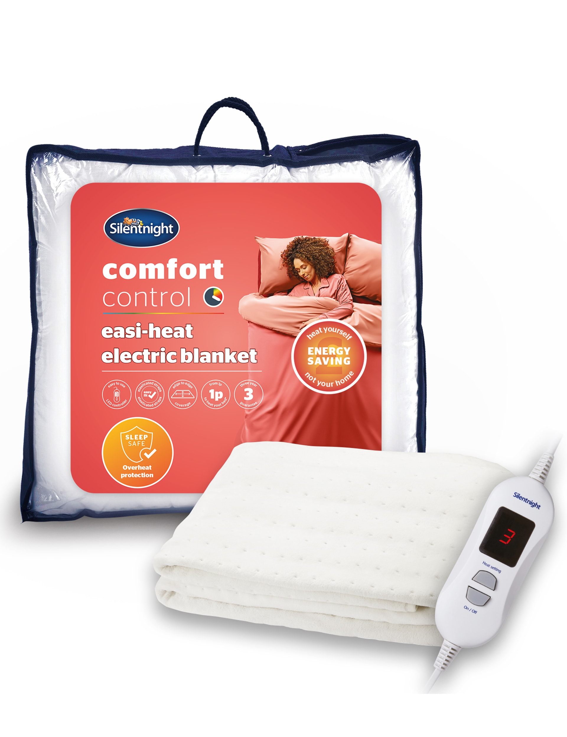 Easi-Heat Microfleece Electric Blanket