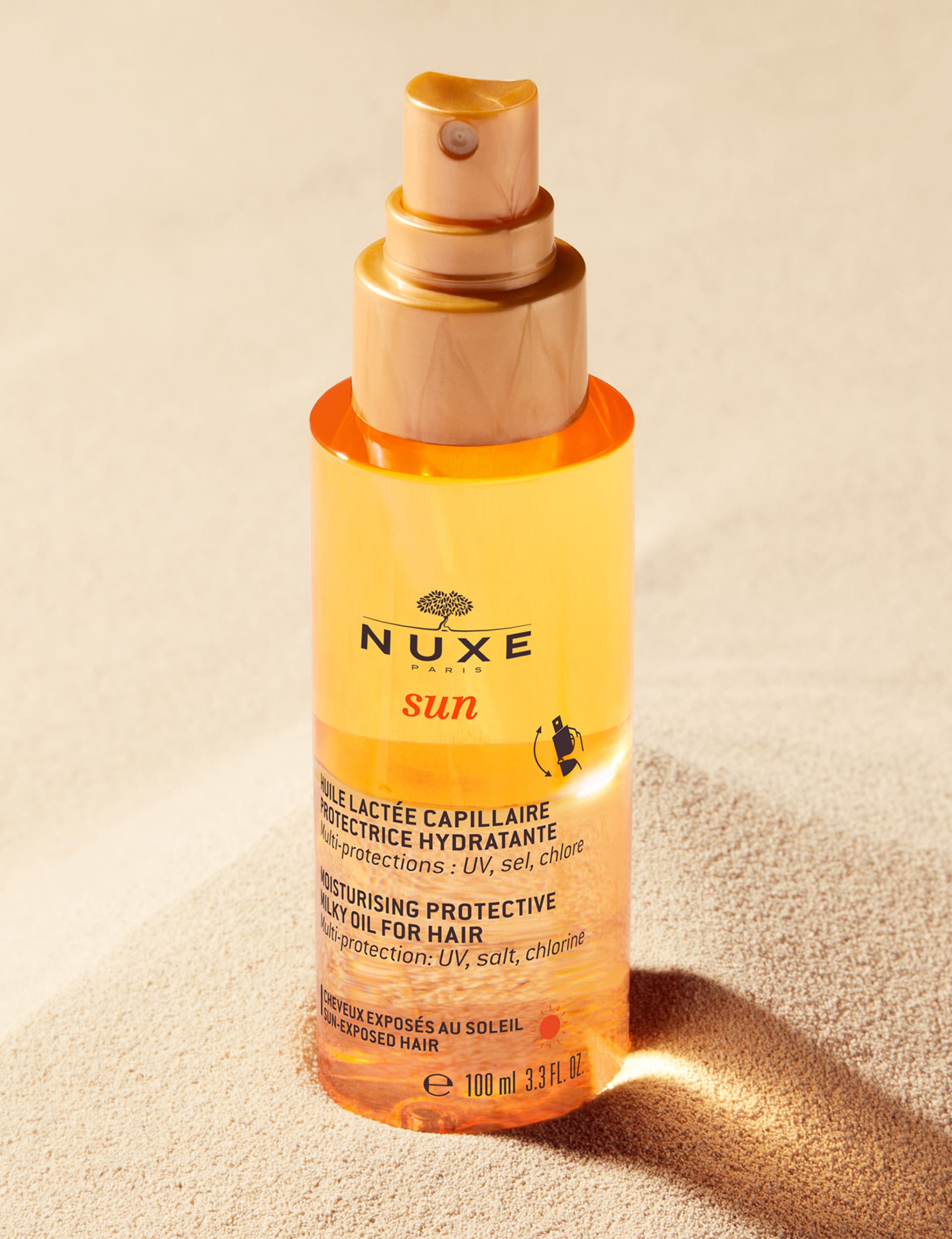 Moisturising Protective Milky Oil Hair Spray with UV Protection 100ml