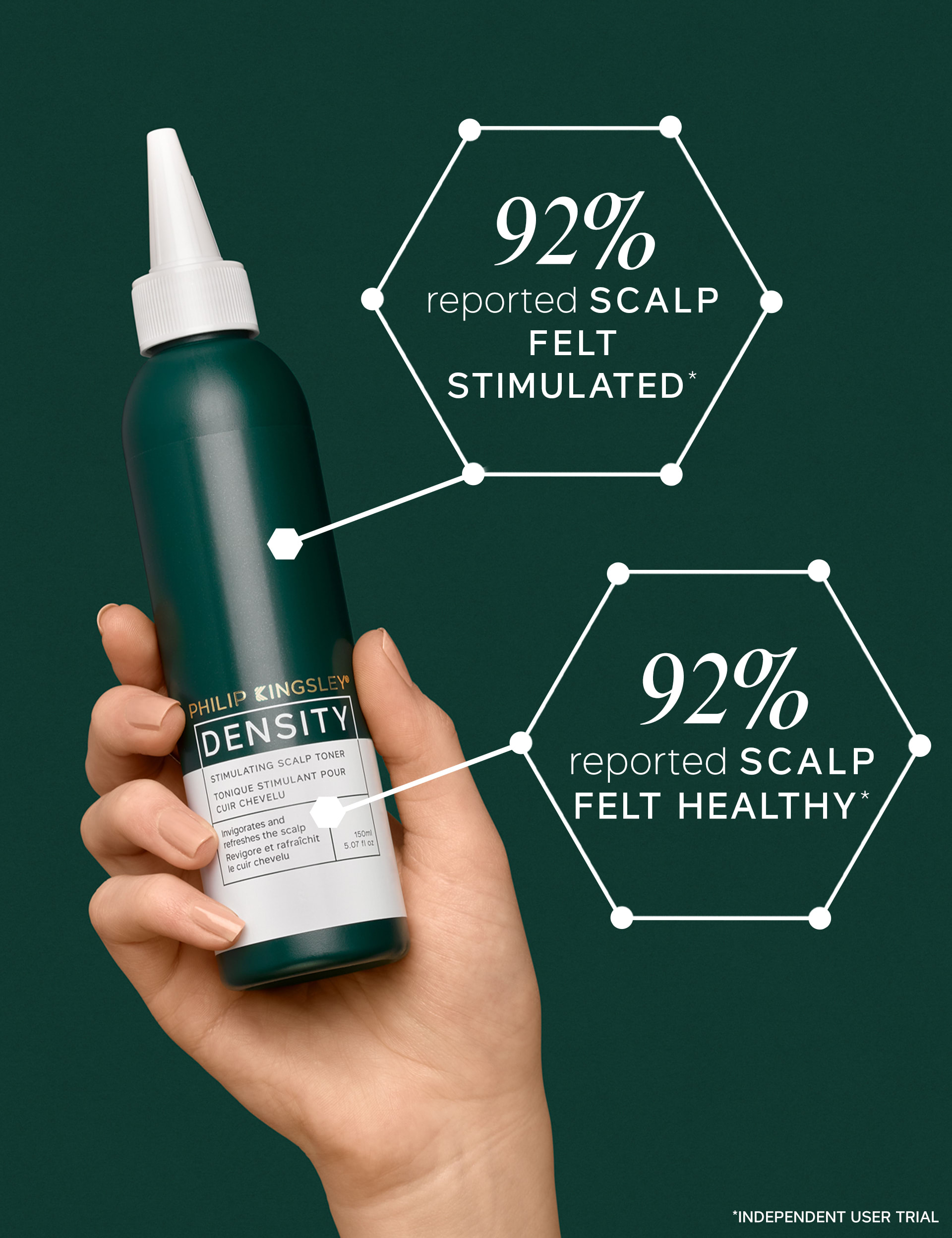 Stimulating Scalp Toner for Fine Hair and Density 150ml