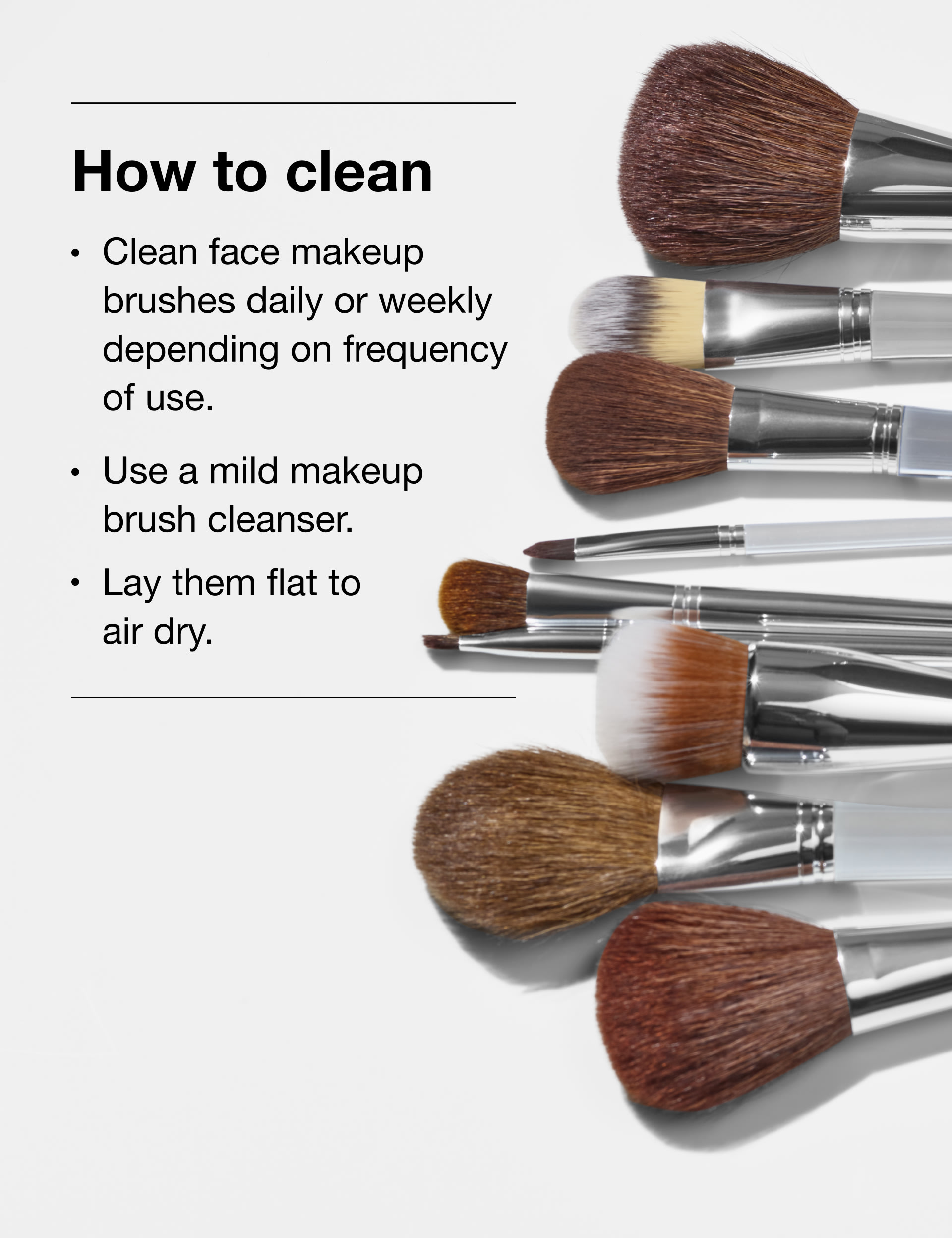 Clinique Foundation Buff Brush Makeup Brush