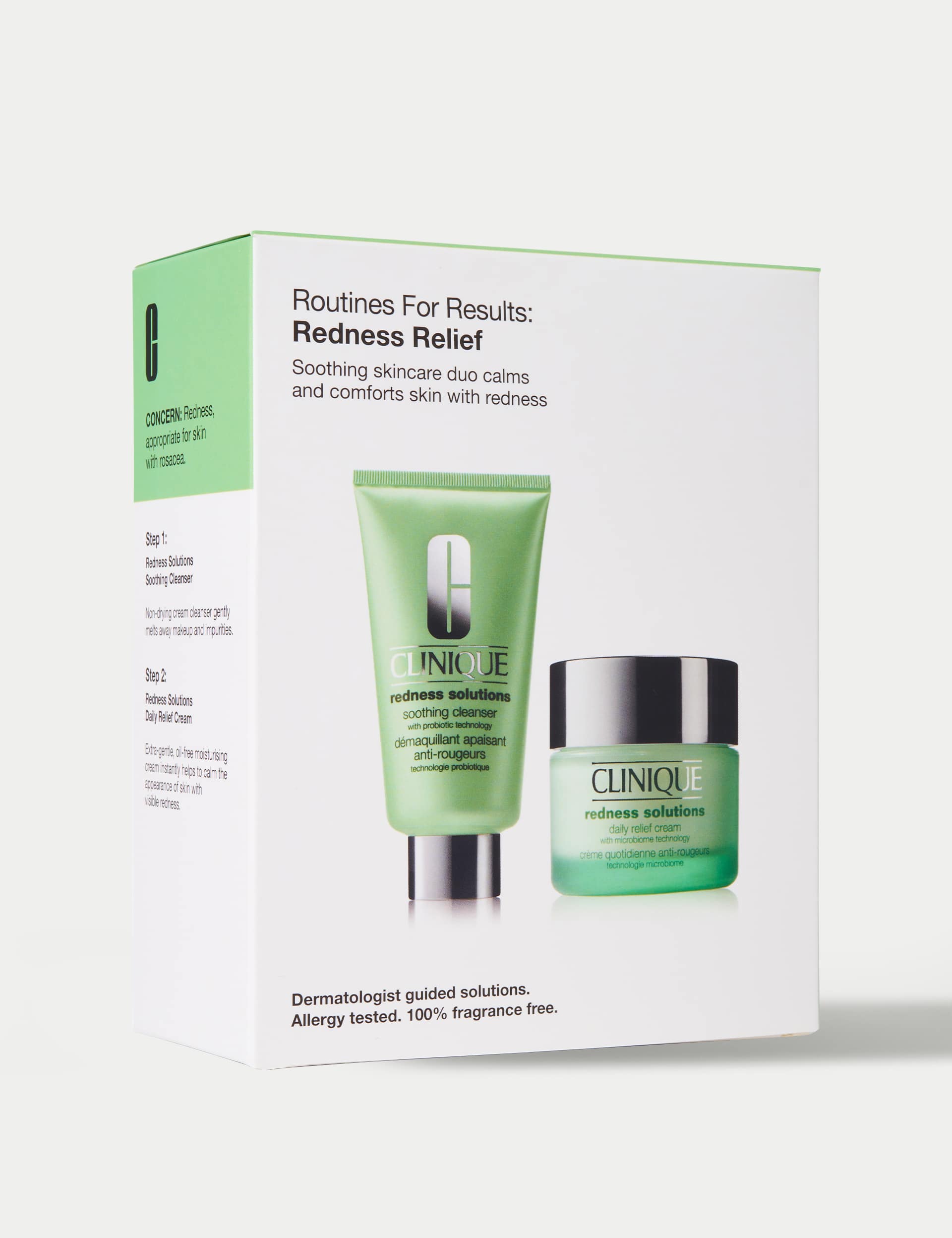 Routines For Results: Redness Relief Skincare Set | Clinique | M&S