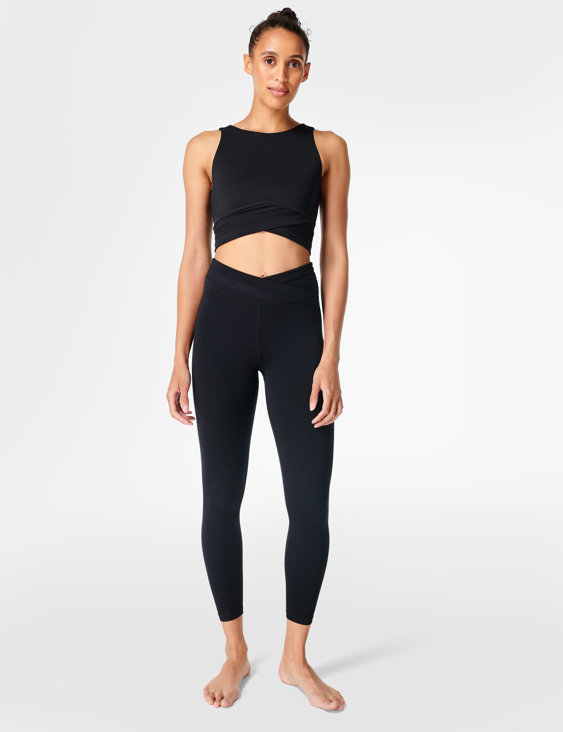 All Day Wrap Waist 7/8 Leggings | Sweaty Betty | M&S