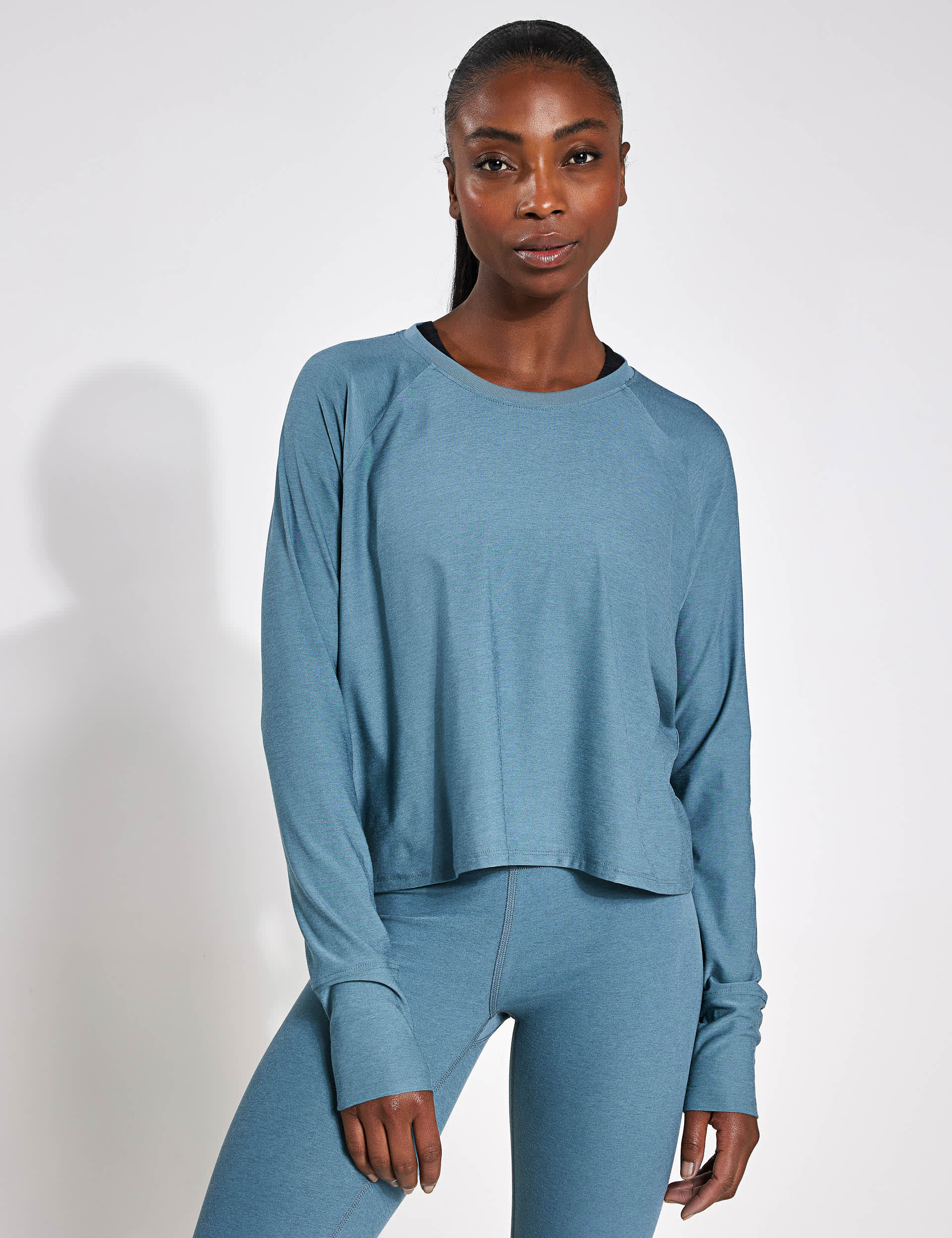 Featherweight Daydreamer Crew Neck Yoga Top | Beyond Yoga | M&S