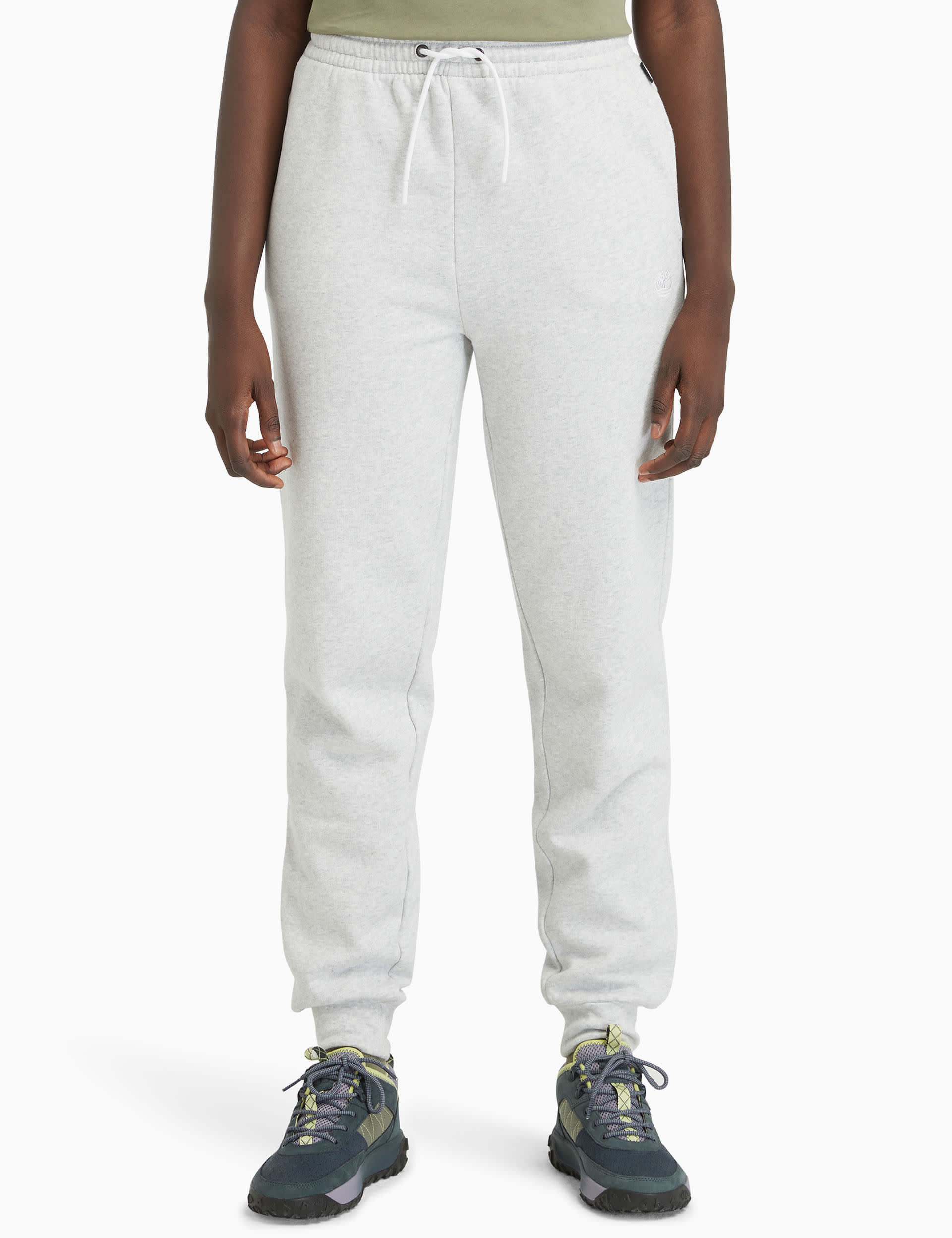 Cotton Rich Brushed Cuffed Tapered Joggers | Timberland | M&S