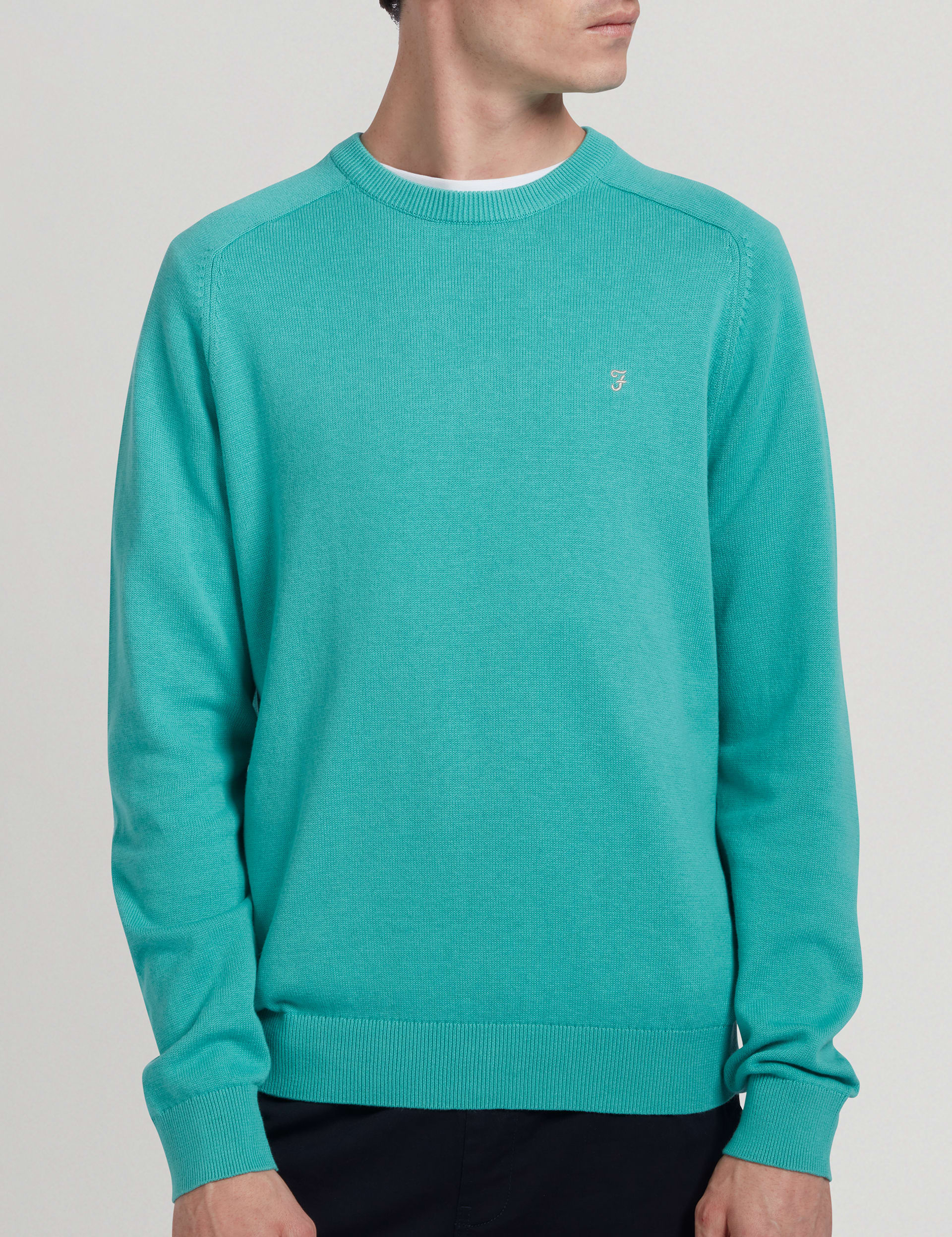 Organic Cotton Crew Neck Jumper