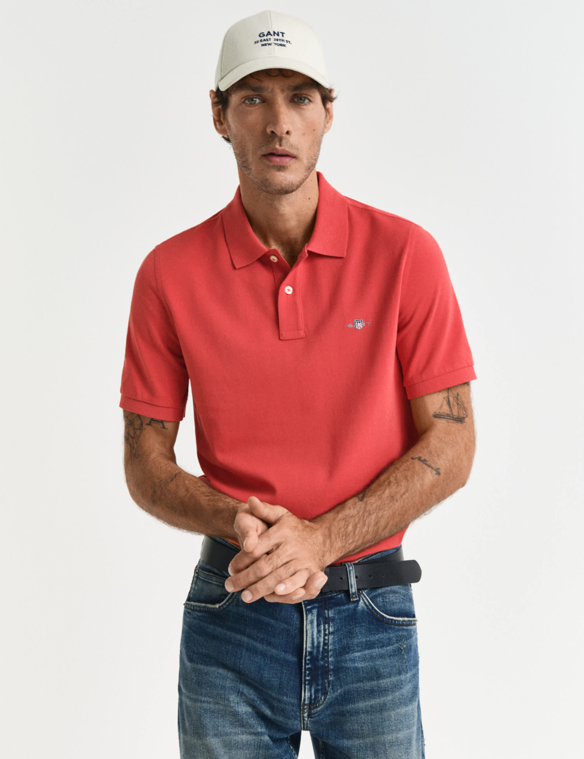 Pure Cotton Piqué Polo Shirt | GANT | M&S