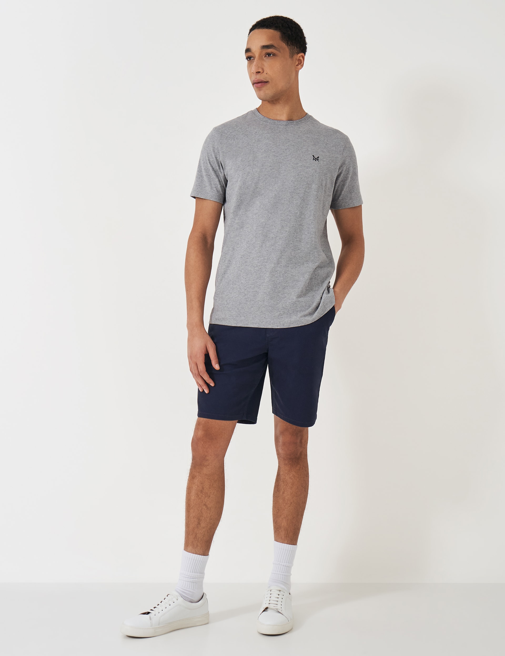 Cotton Chino Shorts | Crew Clothing | M&S