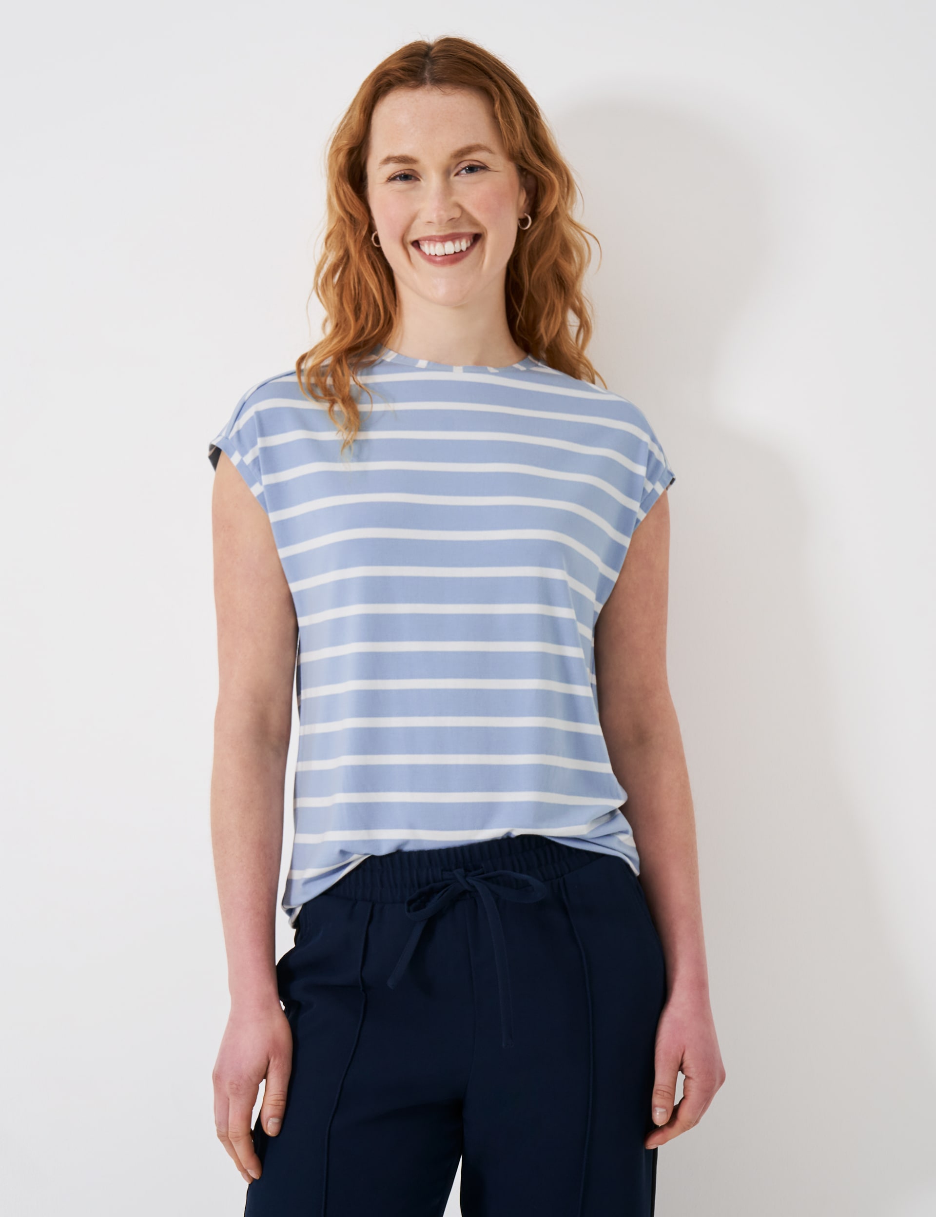 Modal Rich Striped T-shirt 