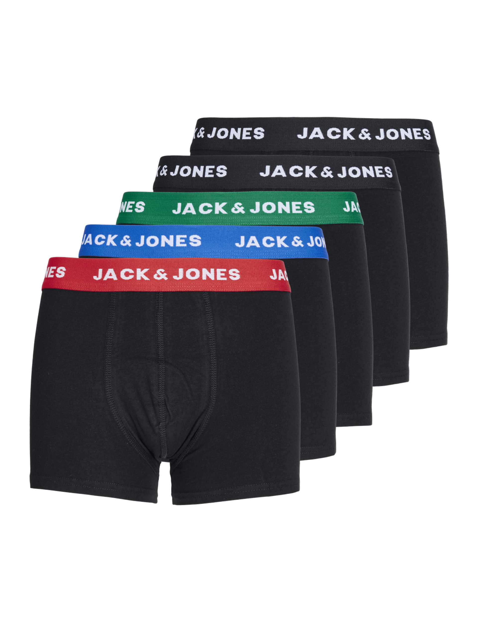 5pk Cotton with Stretch Trunks (8-16 Yrs)
