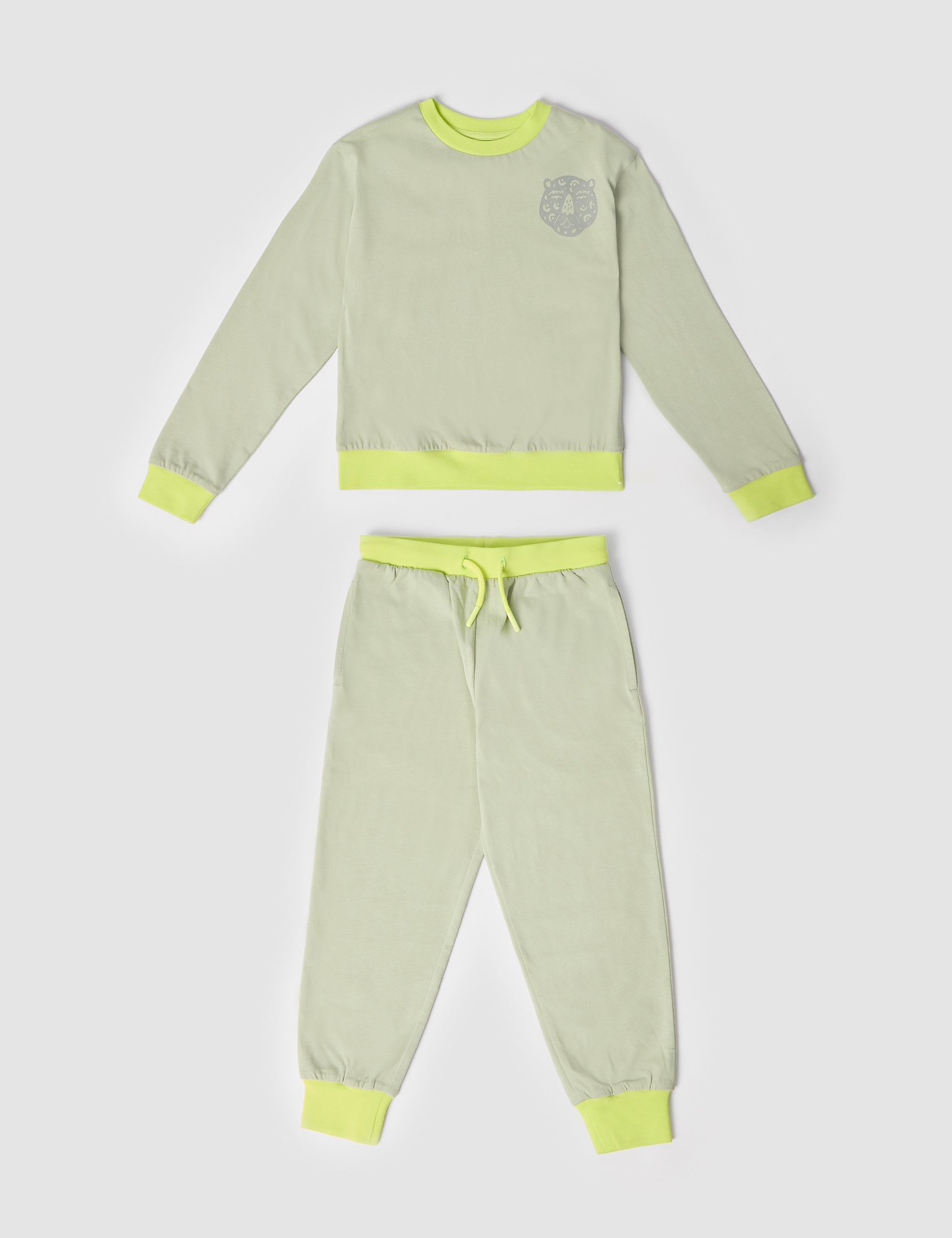 Pure Cotton Long Sleeve Pyjamas (2-8 Yrs) | GEN | M&S