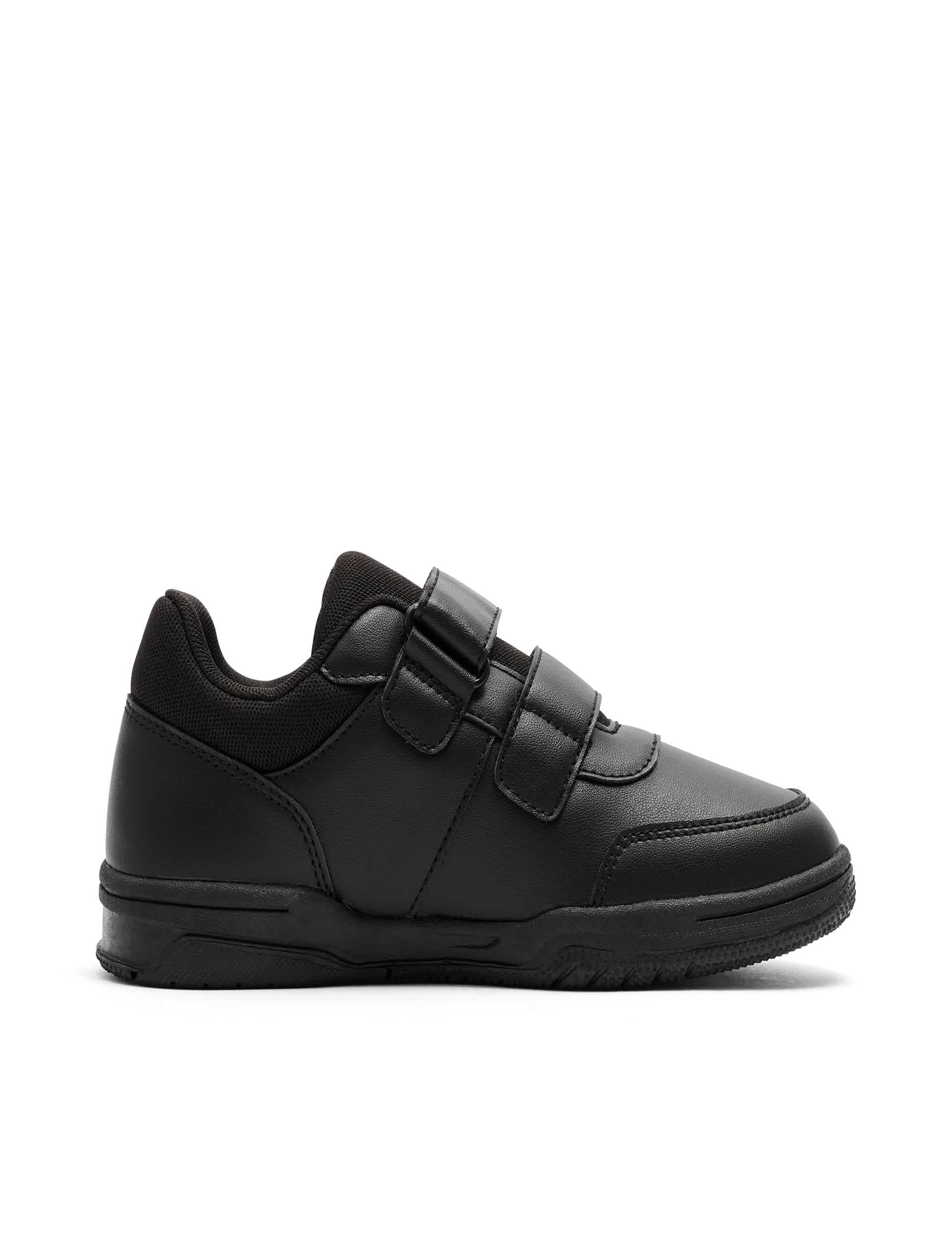 Kids' Leather Riptape School Shoes (7 Small-12 Small) by Kickers at M&S