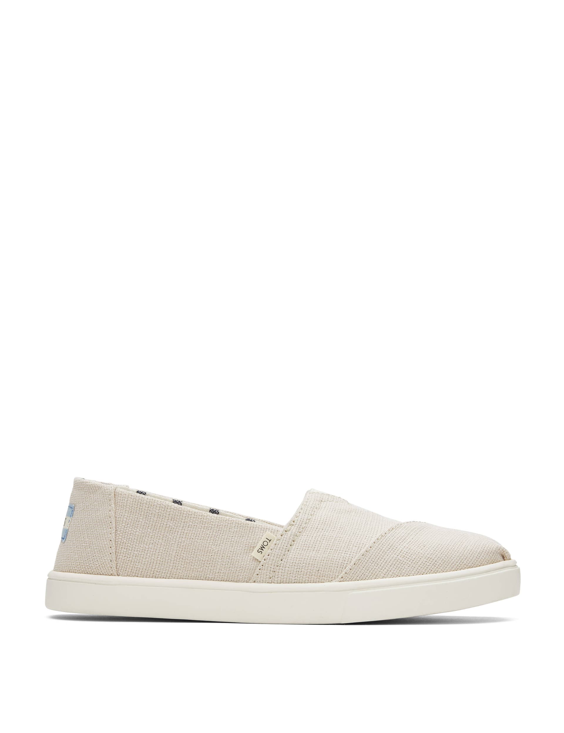 Canvas Slip On Flat Espadrilles