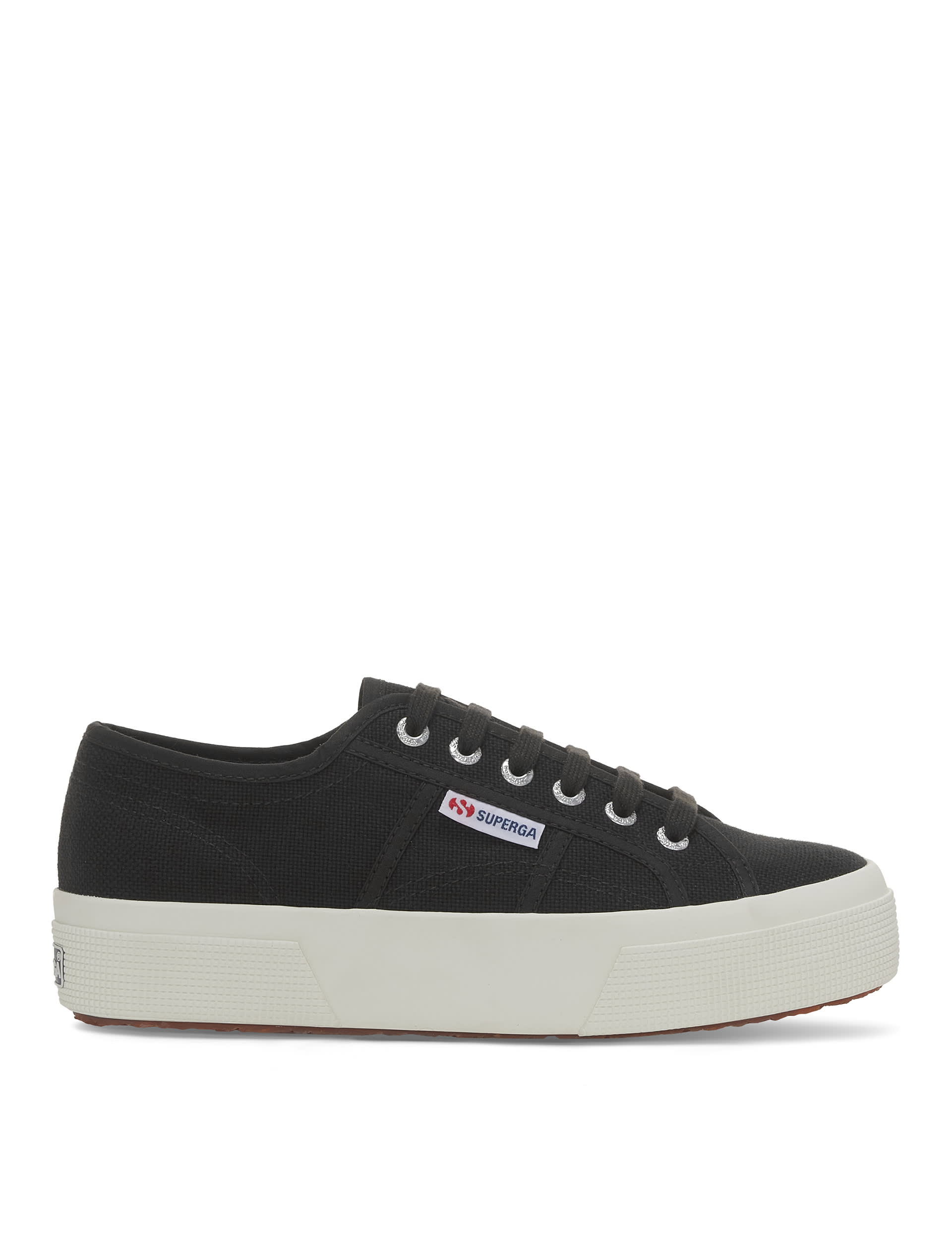 2740 Platform Canvas Lace Up Trainers | Superga | M&S