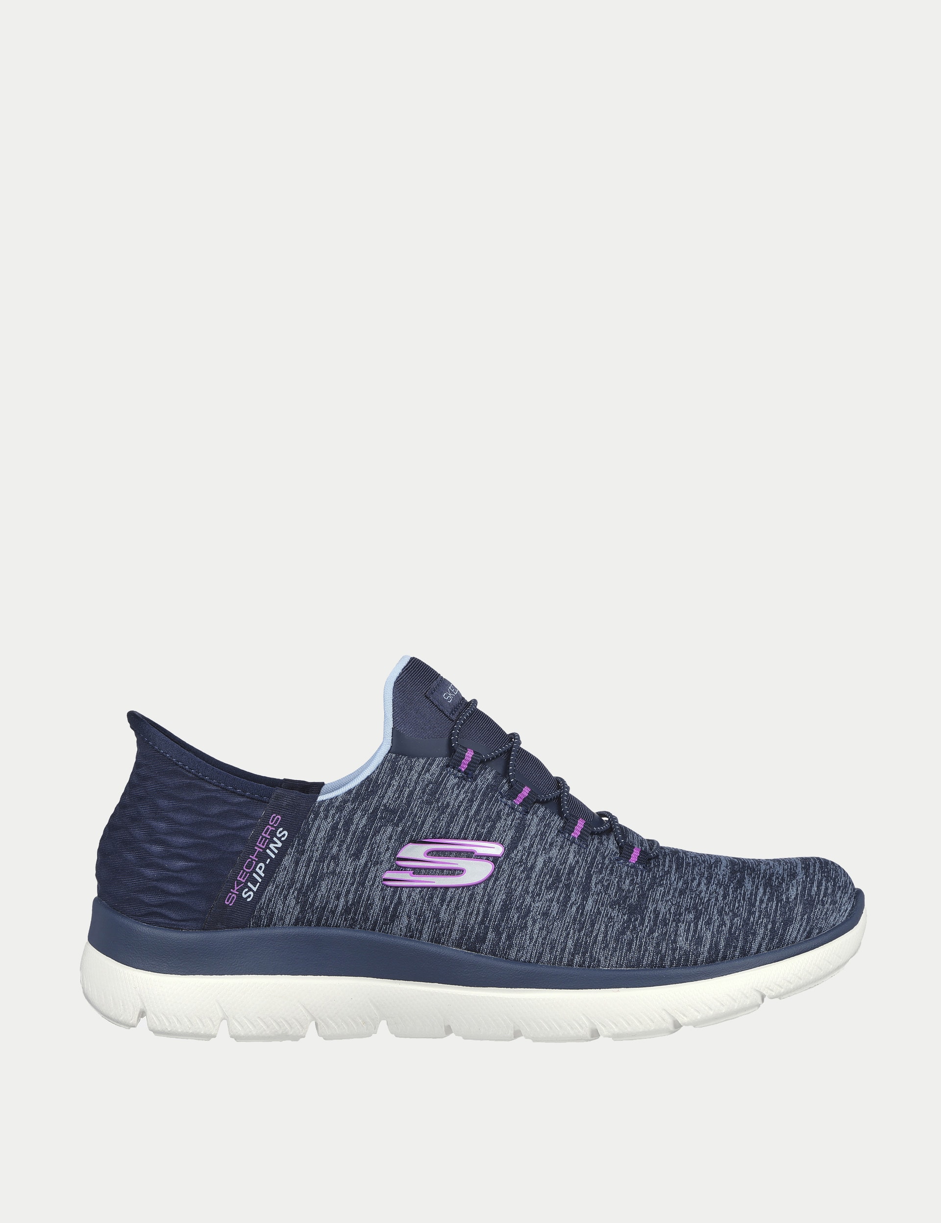 Wide Fit Summits Dazzling Haze Slip-ins Trainers | Skechers | M&S