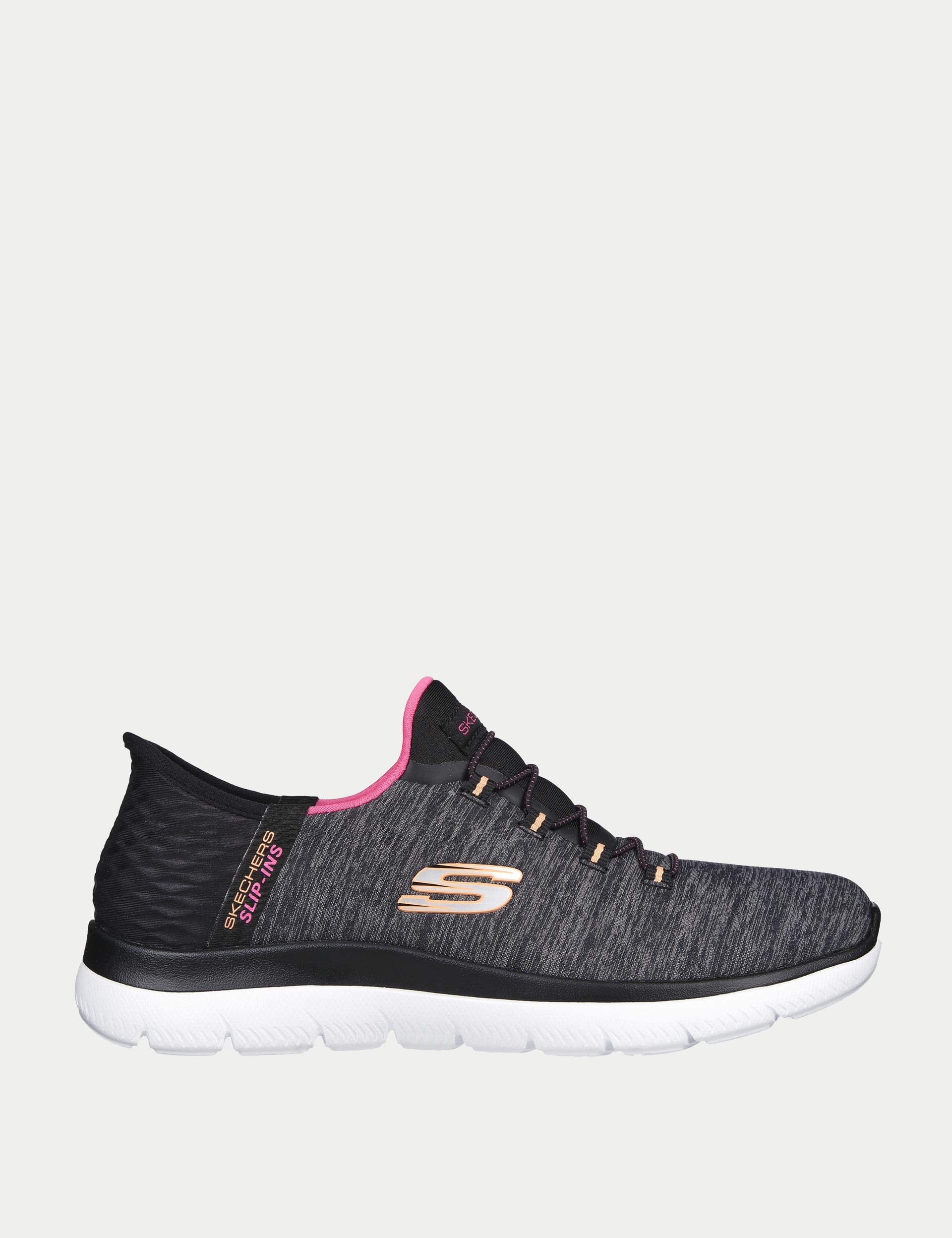 Wide Fit Summits Dazzling Haze Slip-ins Trainers