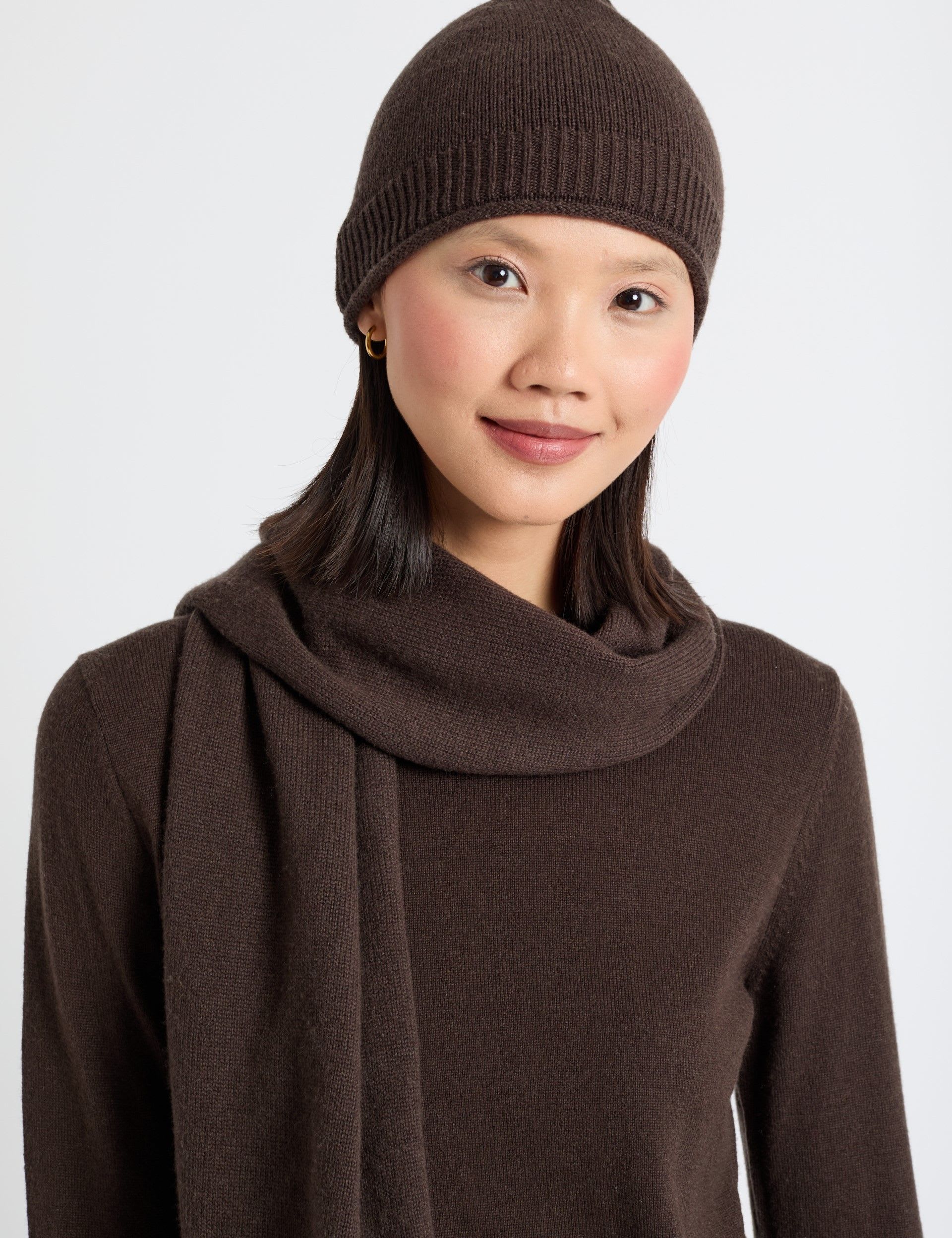 Wool Beanie Hat with Cashmere | Chinti & Parker | M&S