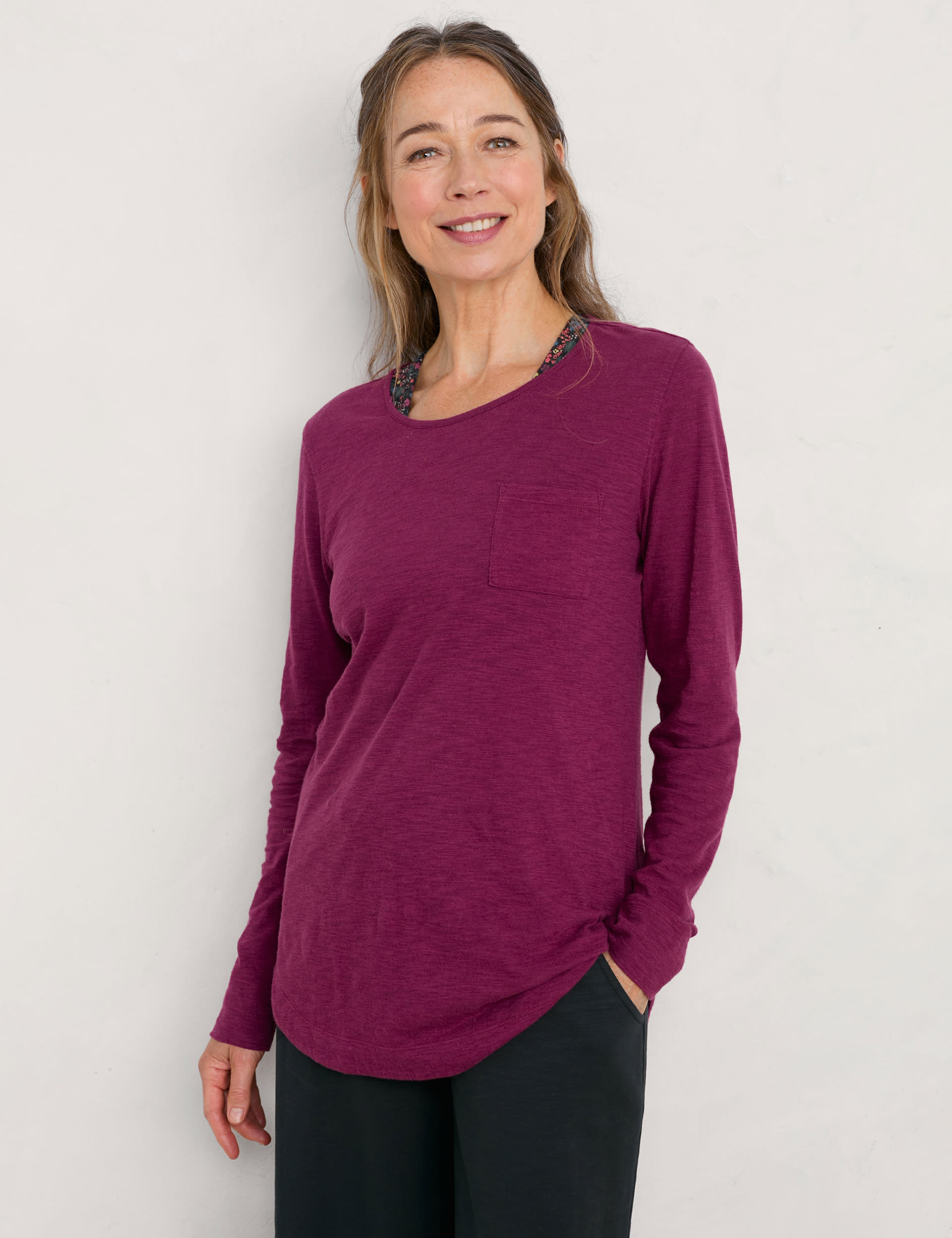 Organic Cotton Long Sleeve Top | Seasalt Cornwall | M&S