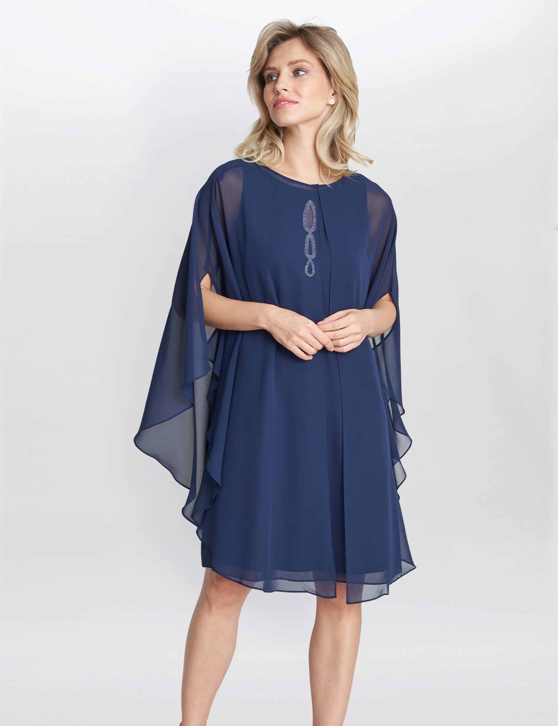 Payson Shift Dress in Capri Blue Galloping Gals