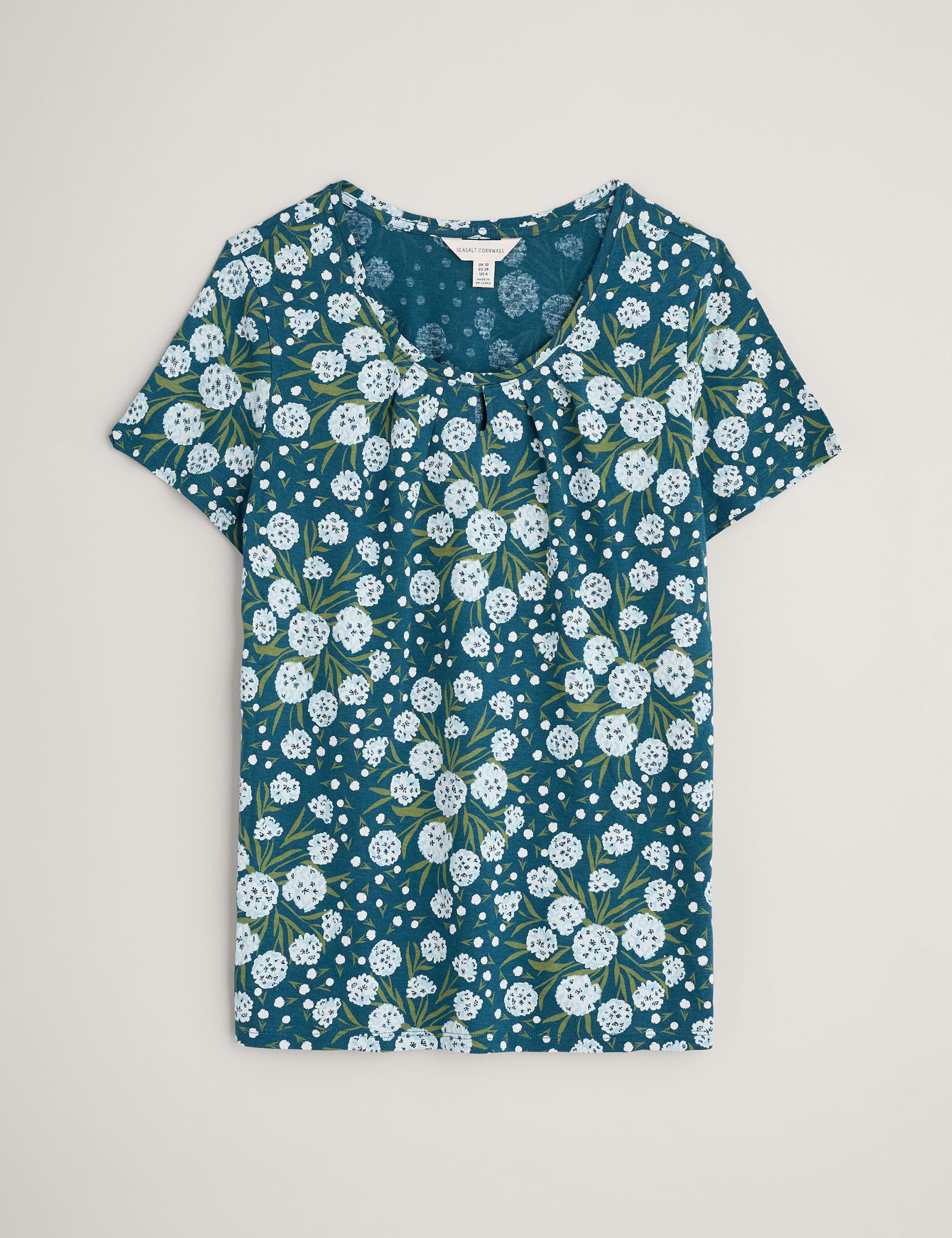 Pure Cotton Floral T-Shirt