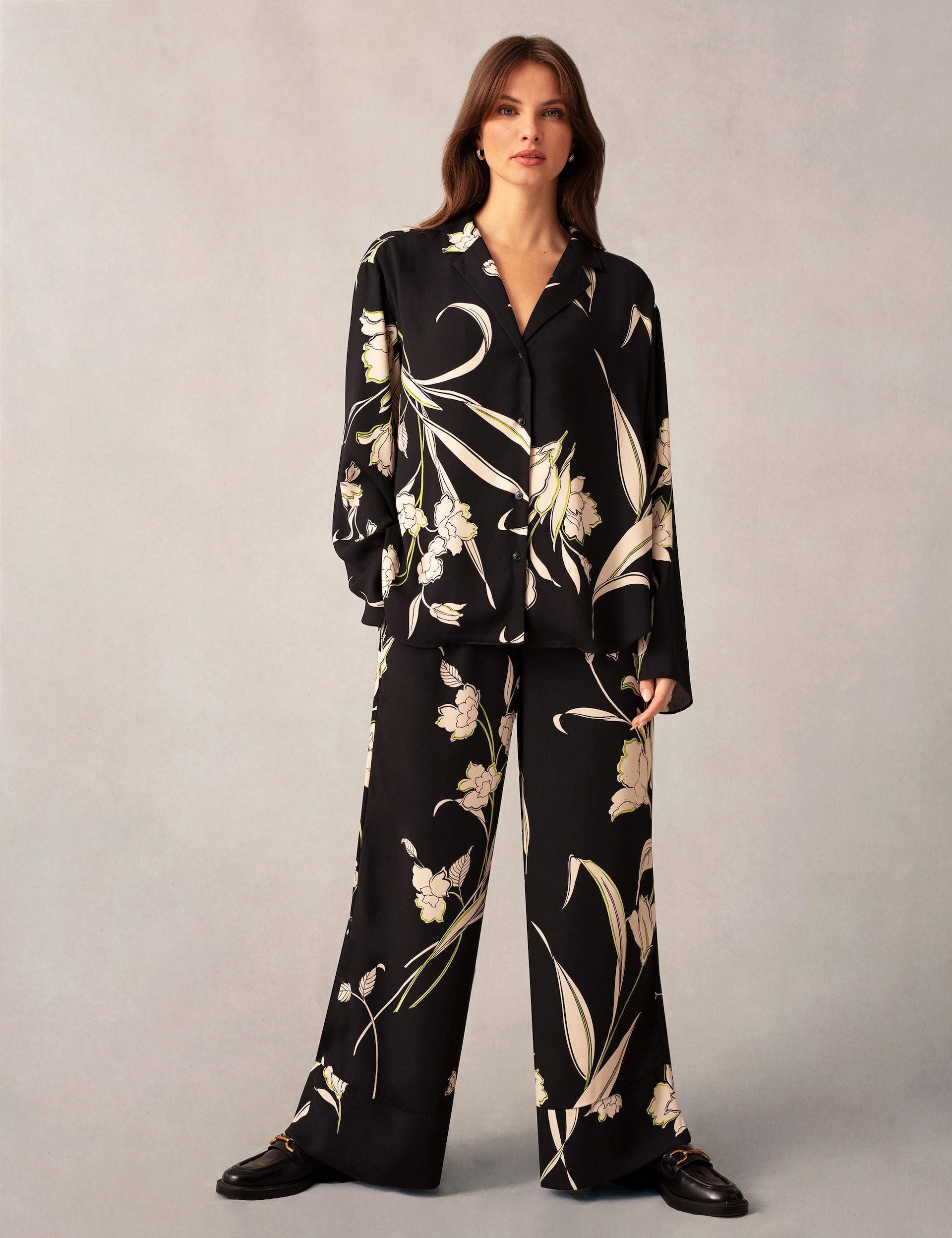 Floral Wide Leg Trousers | RO&ZO | M&S