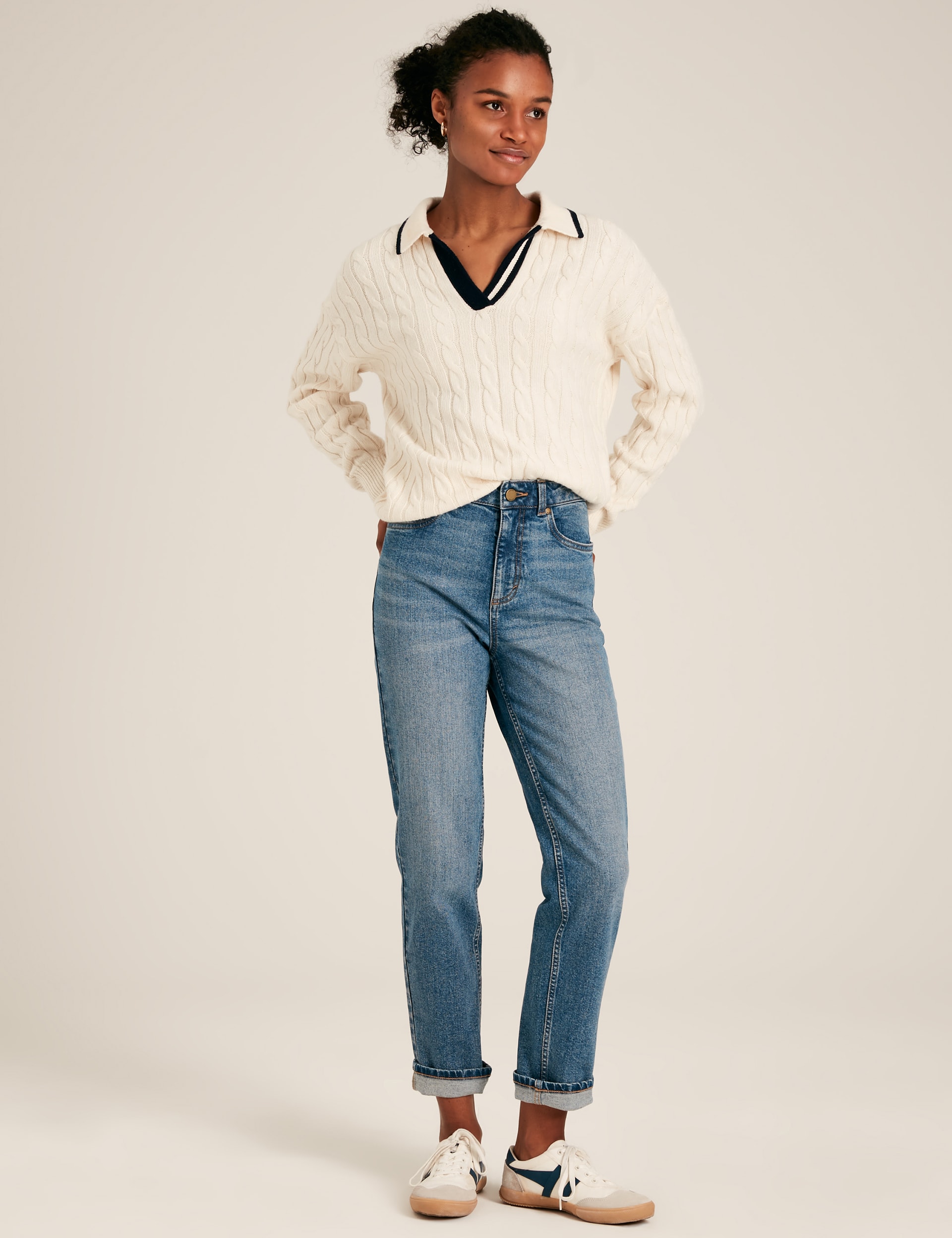 Slim Straight Leg Jeans | Joules | M&S