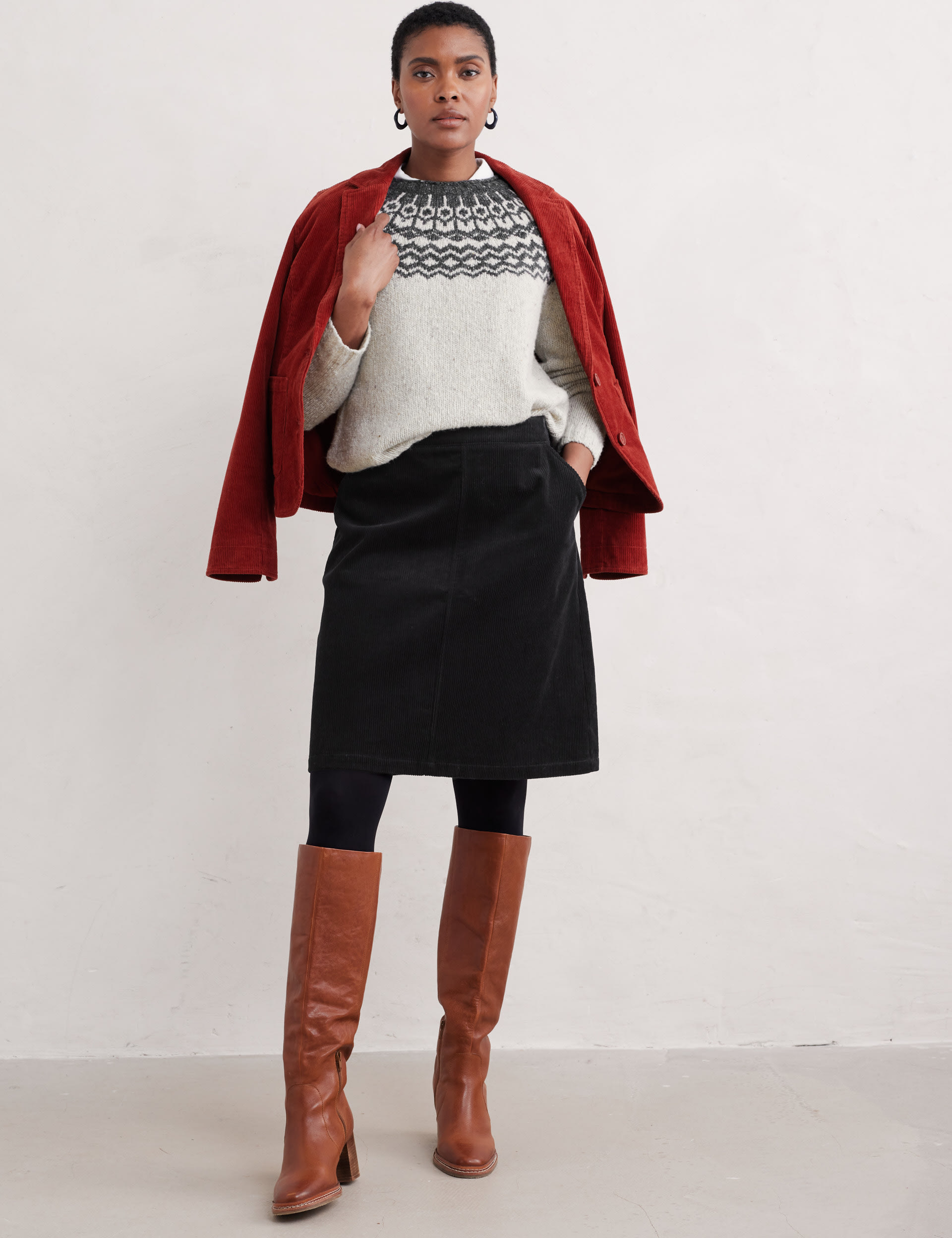 St. Dunstan's A-Line Skirt main image 0