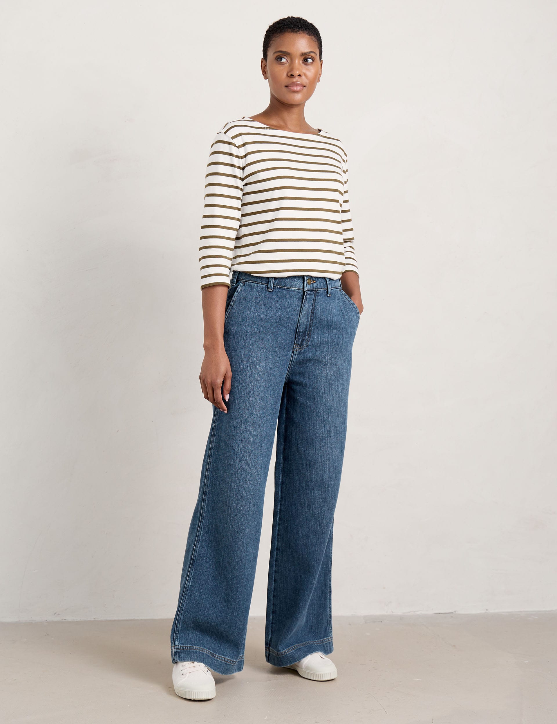 Wide Leg Jeans | Seasalt Cornwall | M&S