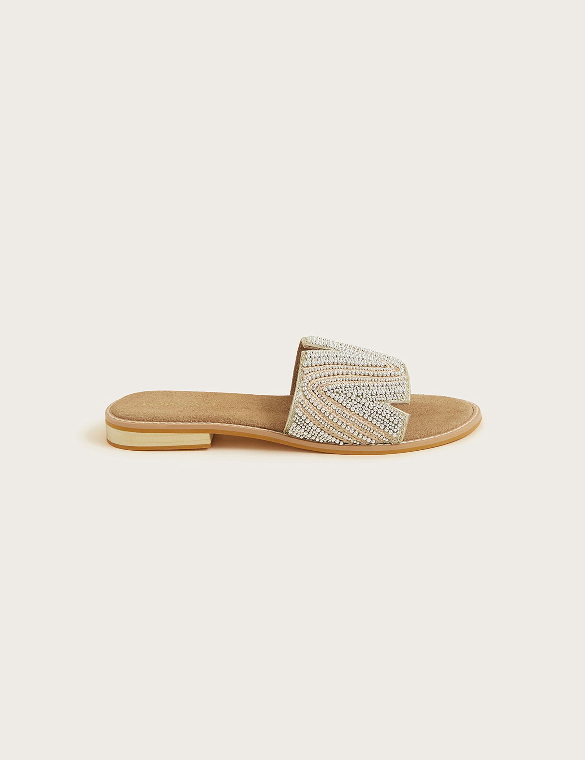 Embellished Flat Sliders | Monsoon | M&S