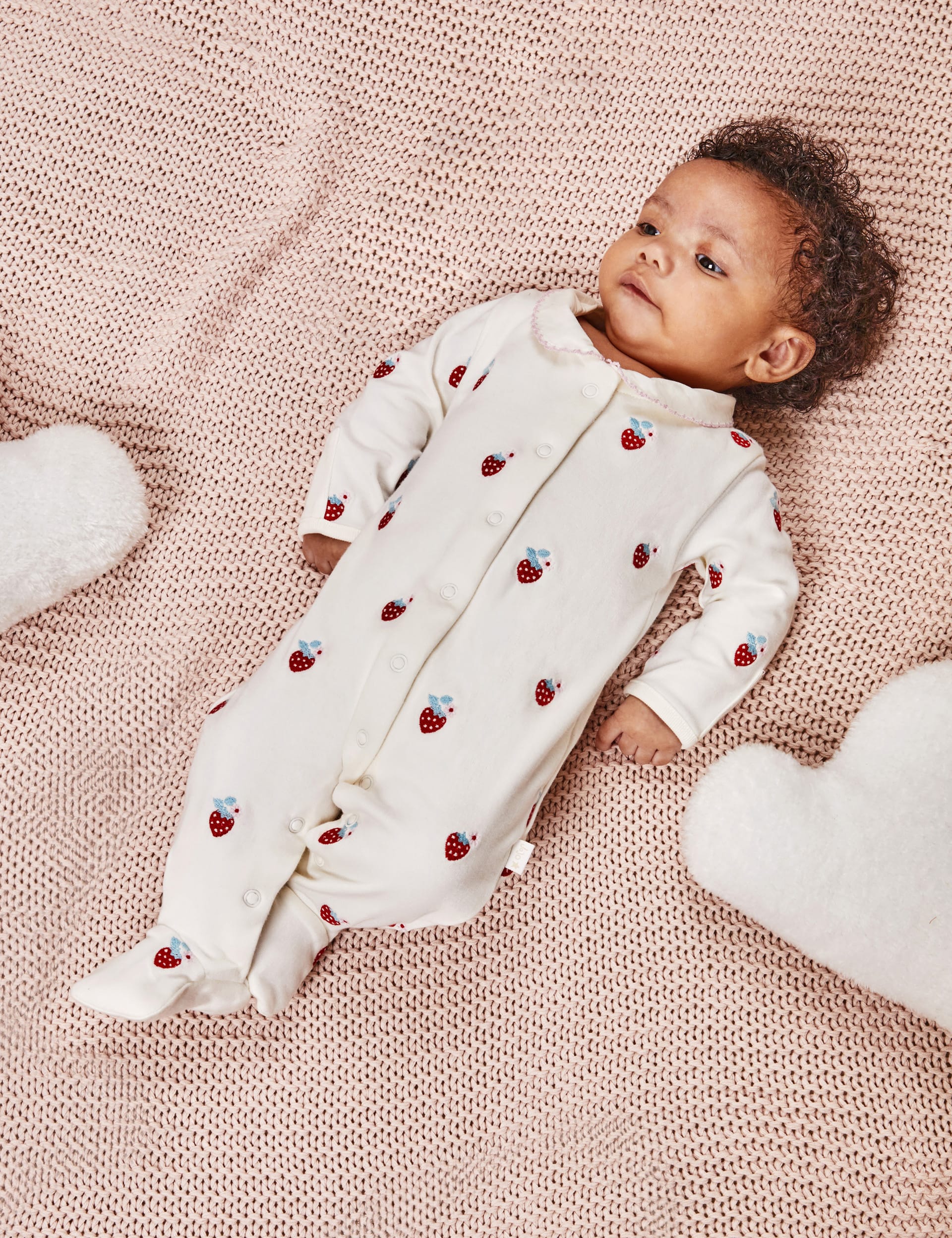 Baby Sleepsuit - Strawberry main image 0