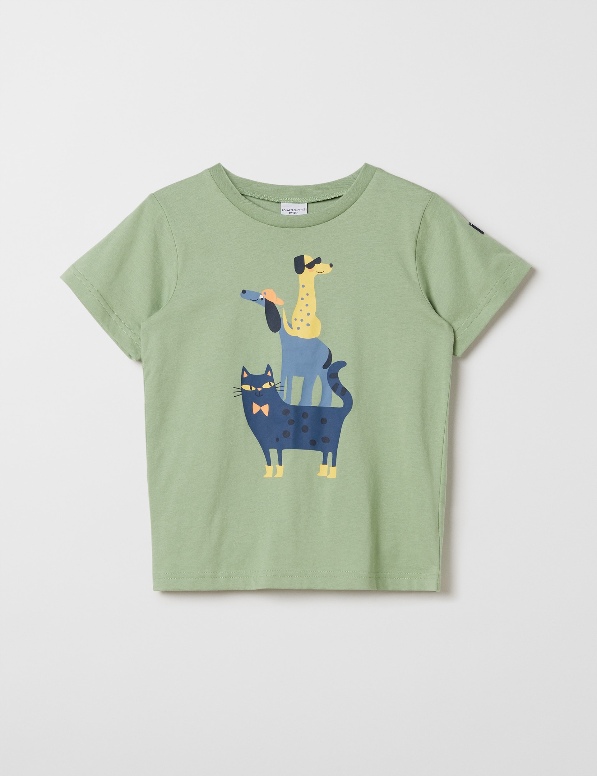 Pure Cotton Printed T-Shirt (1-10 Yrs) | Polarn O. Pyret | M&S