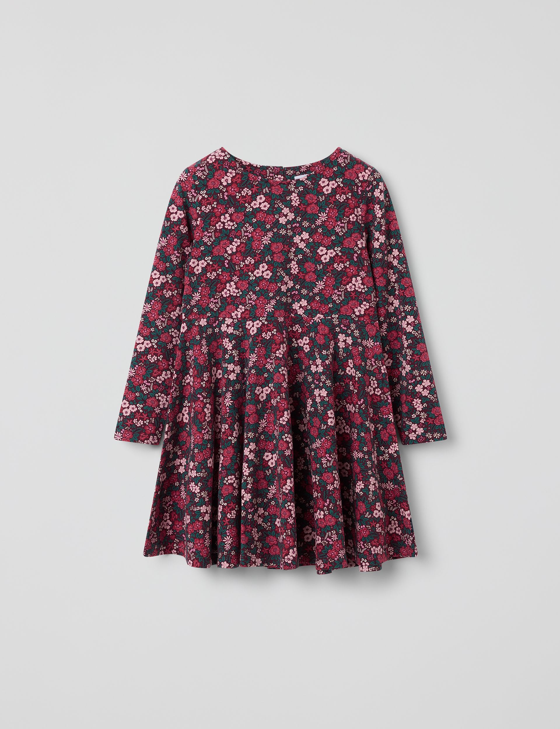 Cotton Rich Floral Dress (1-10 Yrs) | Polarn O. Pyret | M&S