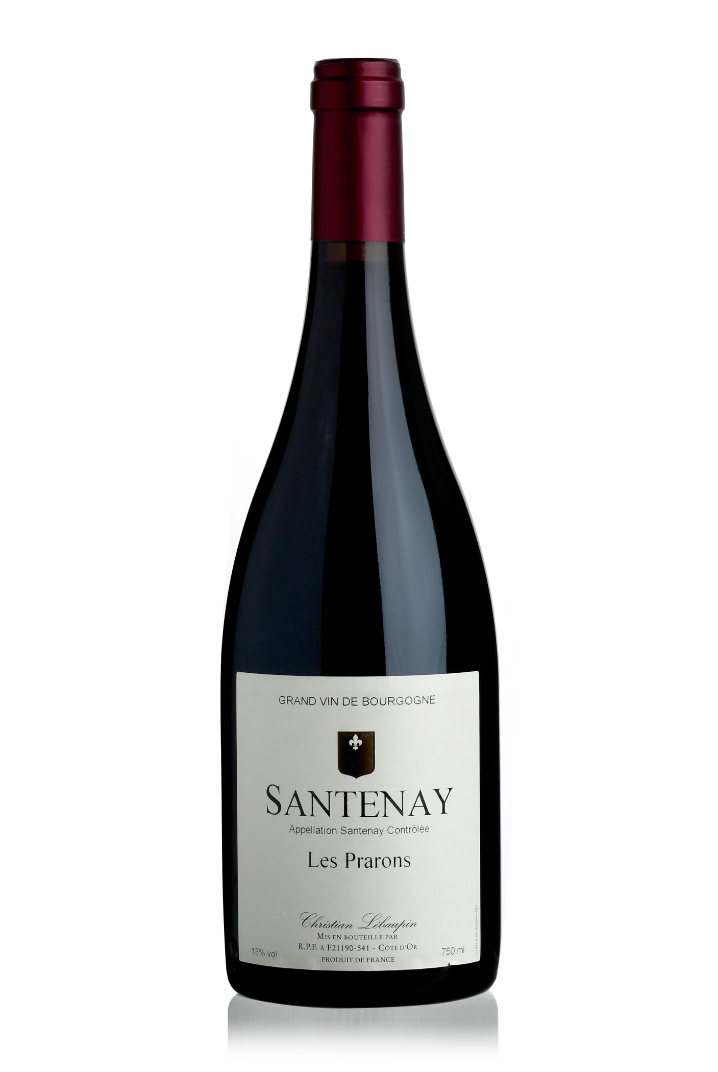 Christain Lebaupin Santenay Les Parons - Case of 6 Image 1 of 1