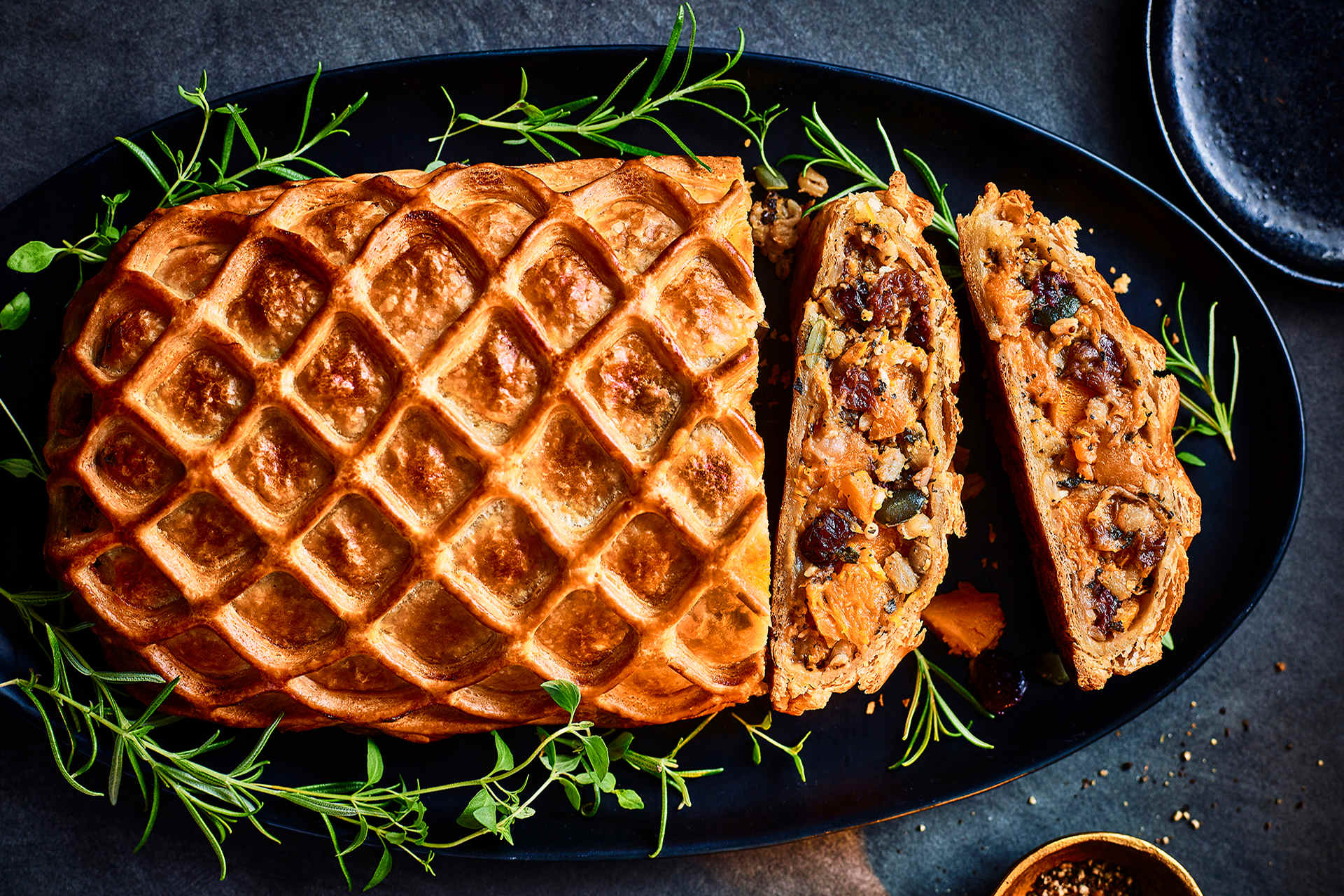 Collection Butternut Squash, Brie Caramelised Onion Wellington (Serves 4)