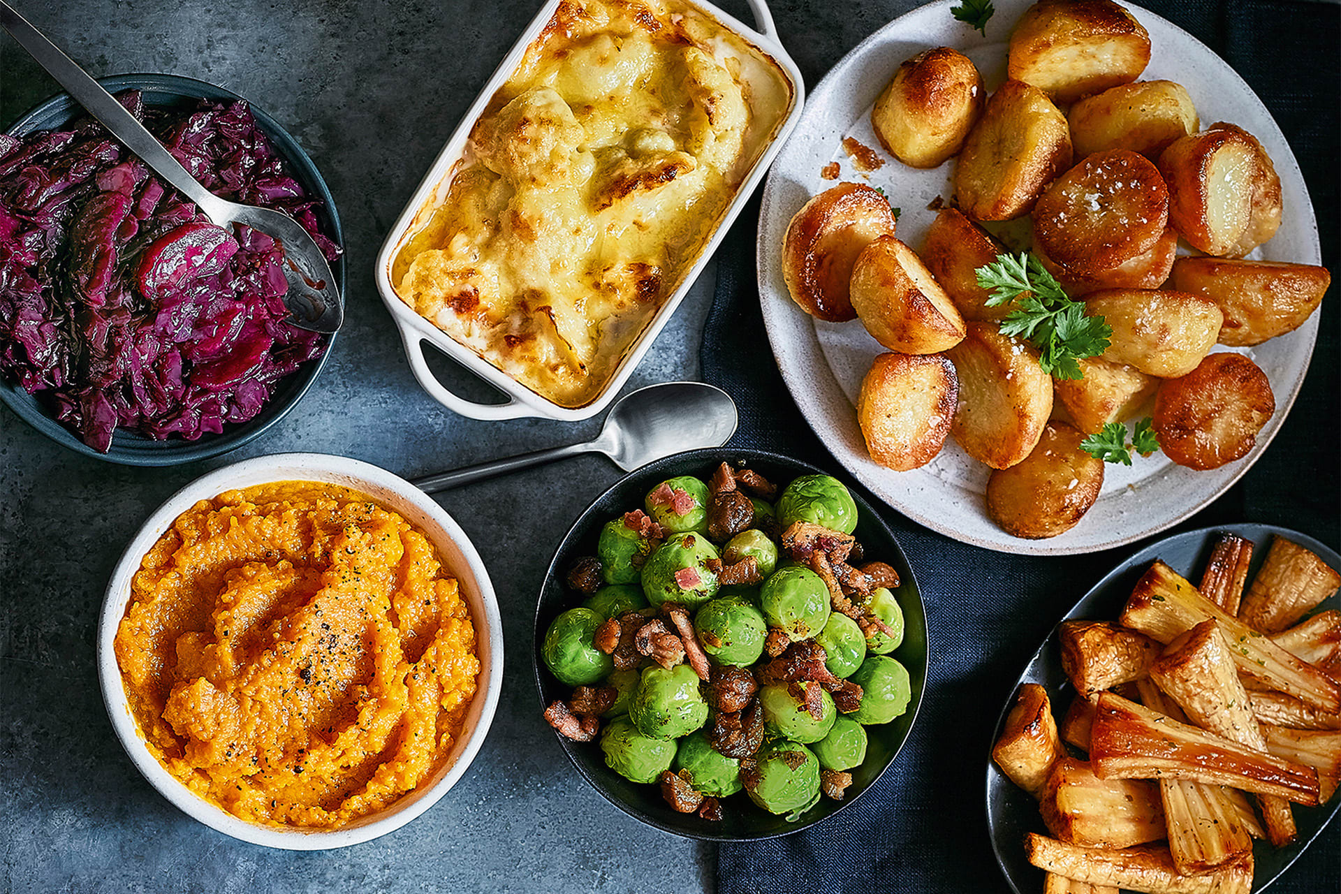 Classic Vegetable Selection (Serves 6) Christmas Food to Order