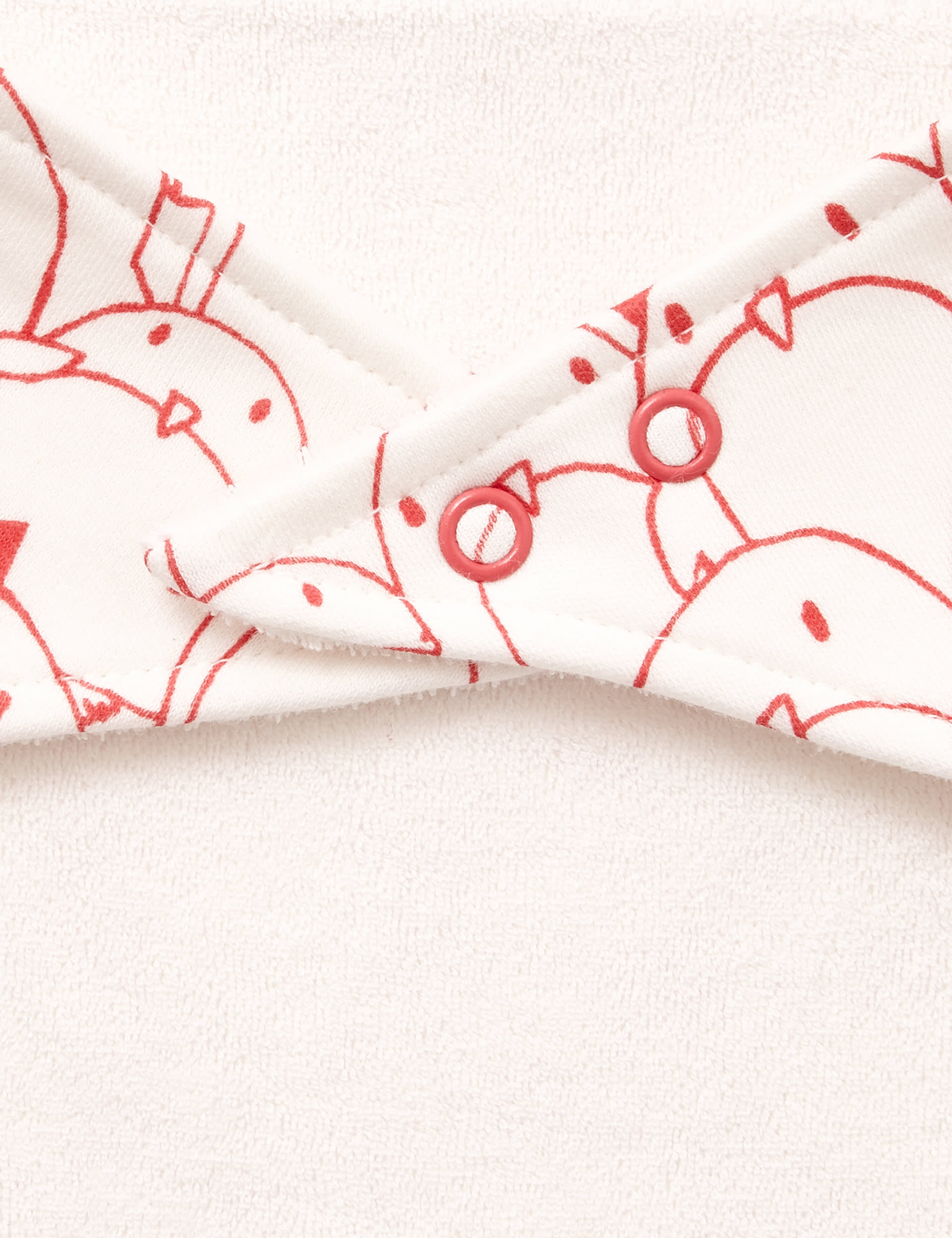3 Pack Pure Cotton Assorted Dribble Bibs Image 1 of 2