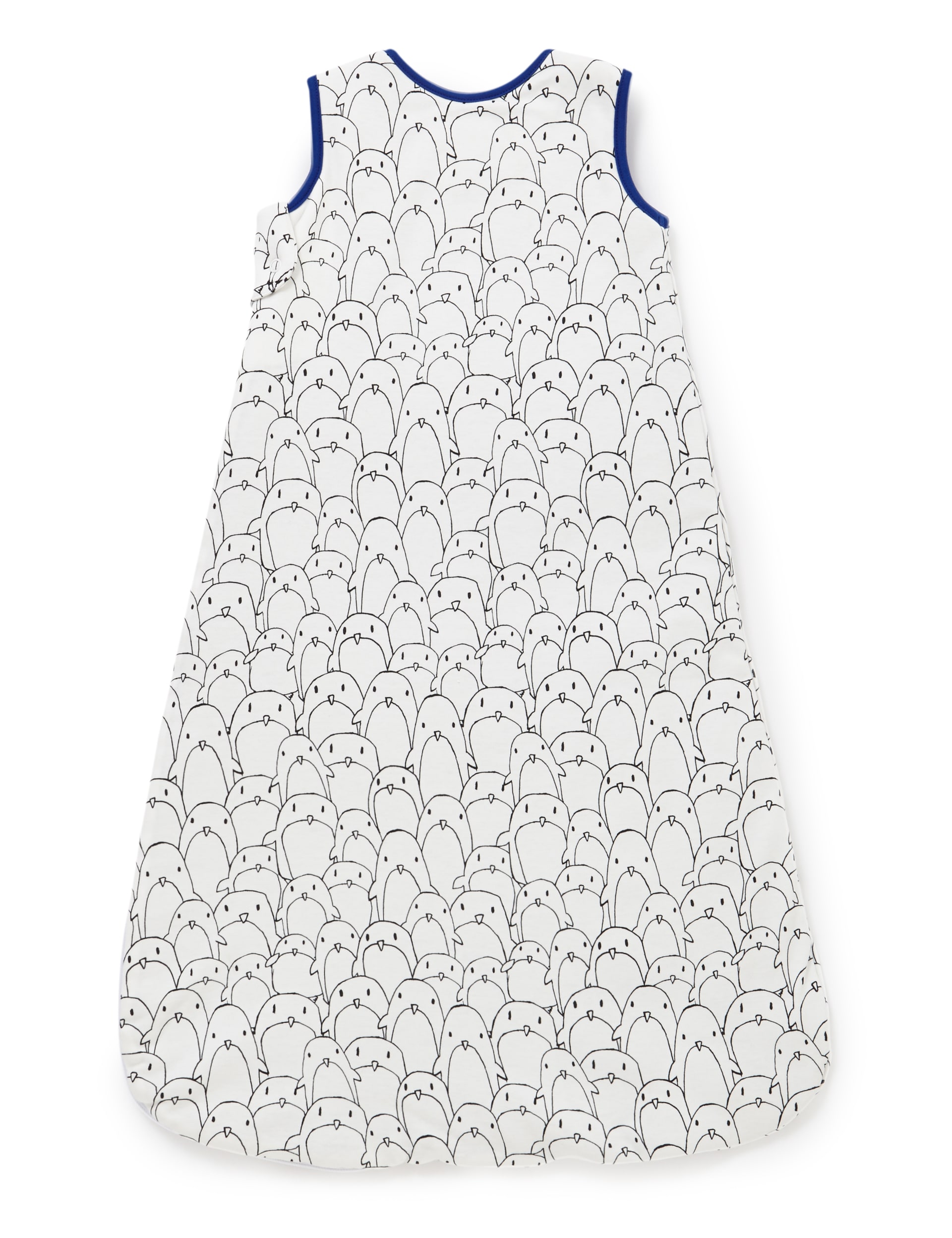 Pure Cotton Penguin Print 2.1Tog Sleeping Bag Image 2 of 3