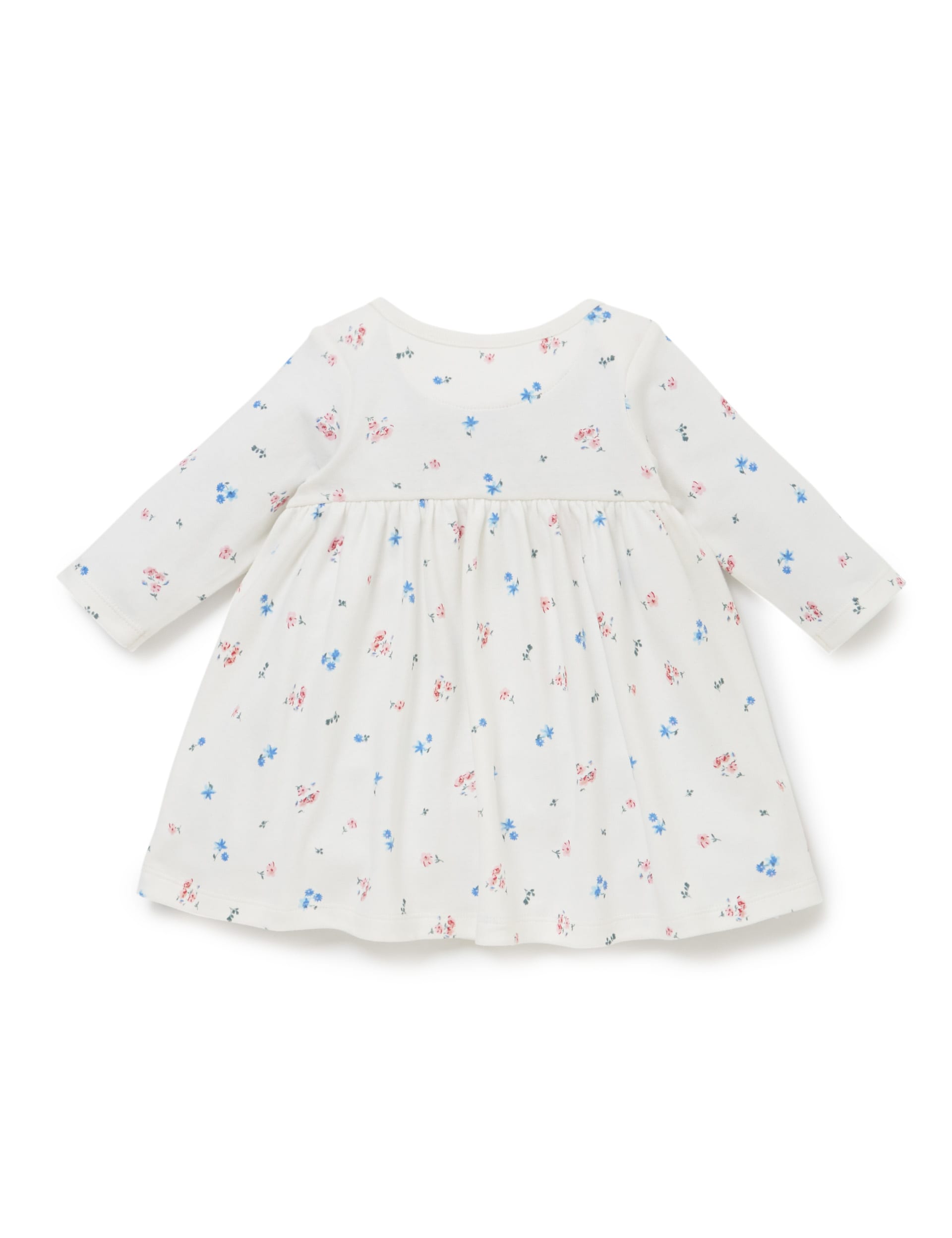 Pure Cotton Floral Dress Image 1 of 2